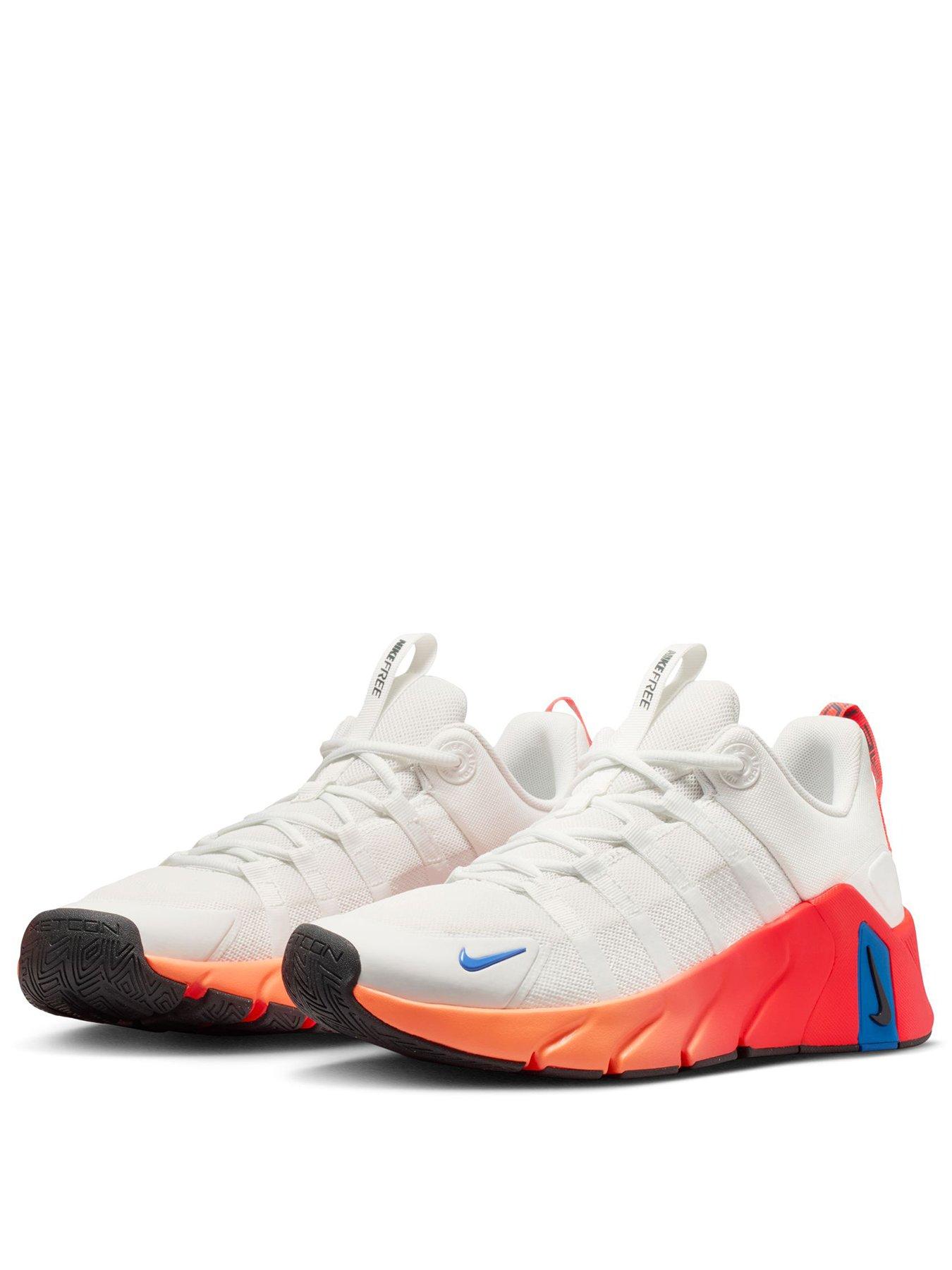 Image 2 of 7 of Nike Mens Training Free Metcon 7 Trainers - White/Orange