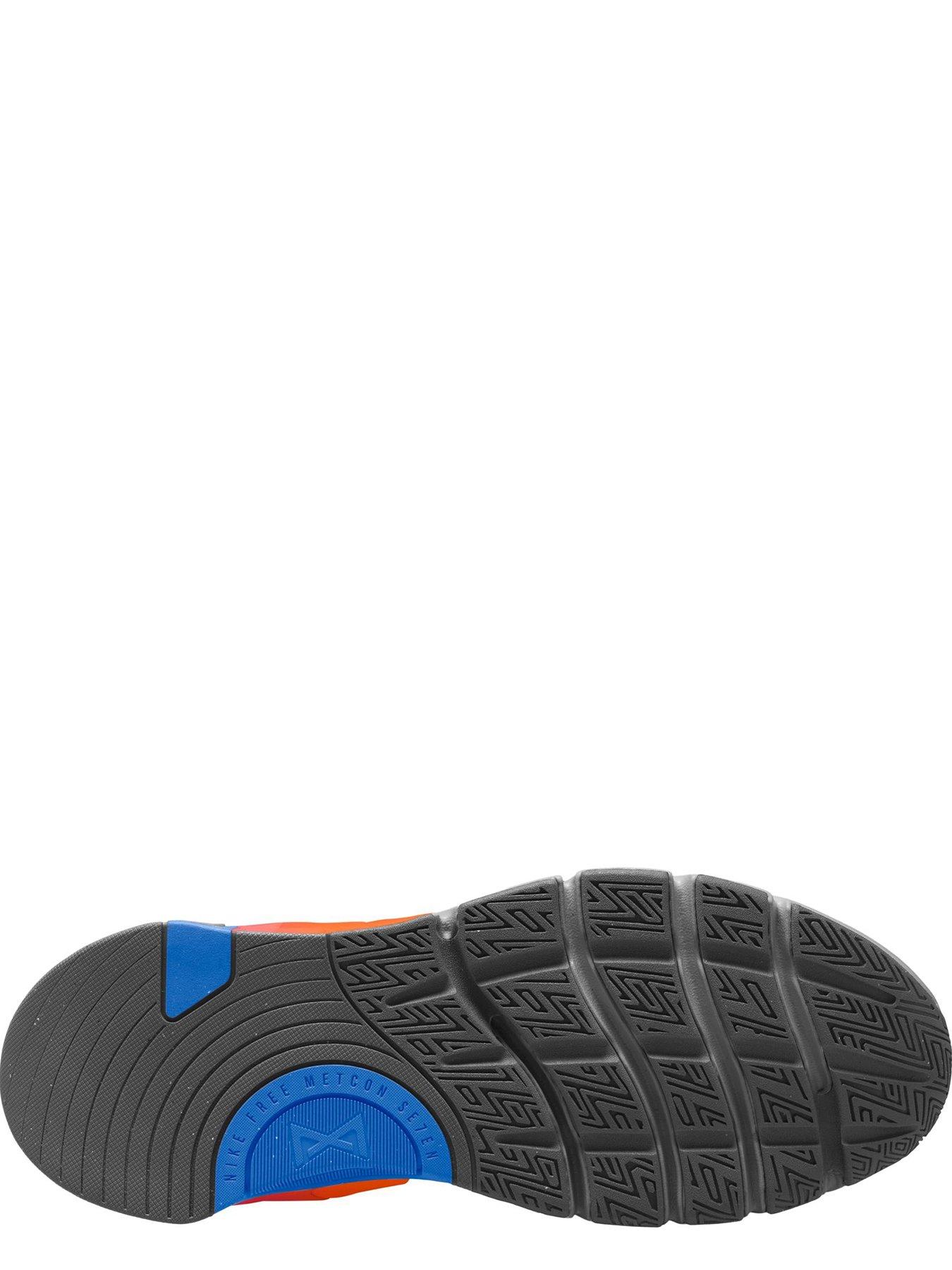 Image 5 of 7 of Nike Mens Training Free Metcon 7 Trainers - White/Orange