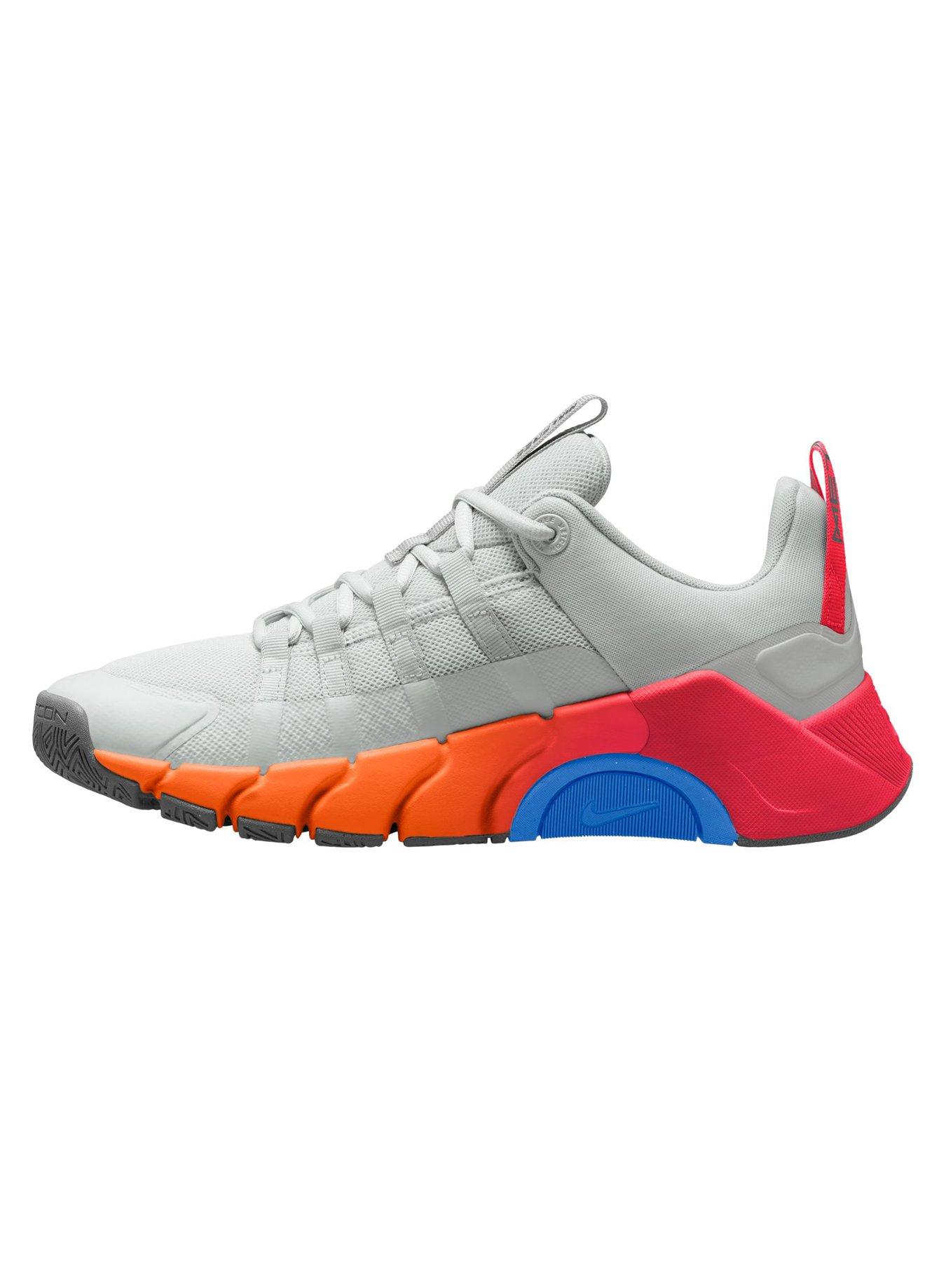 Image 6 of 7 of Nike Mens Training Free Metcon 7 Trainers - White/Orange