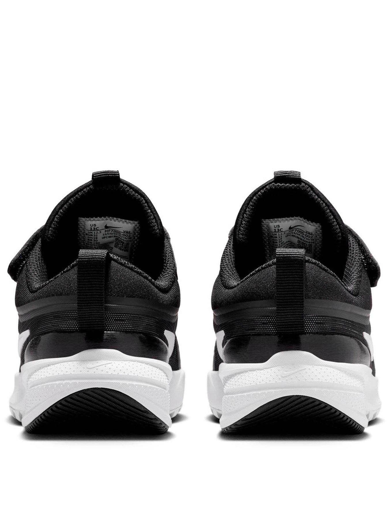 Image 3 of 8 of Nike Little Kids Star Runner 5 Running Trainers - Black/White