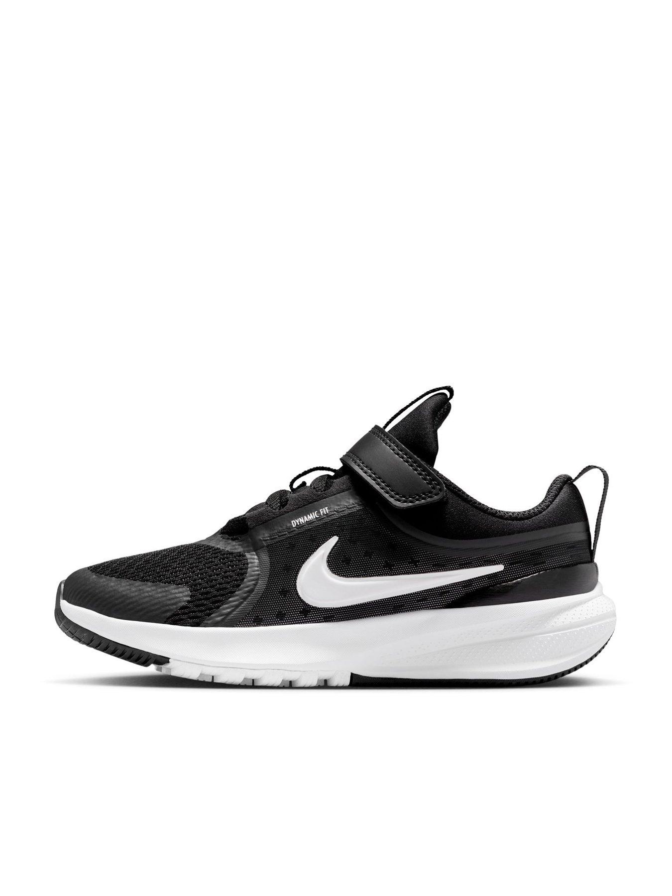 Image 6 of 8 of Nike Little Kids Star Runner 5 Running Trainers - Black/White