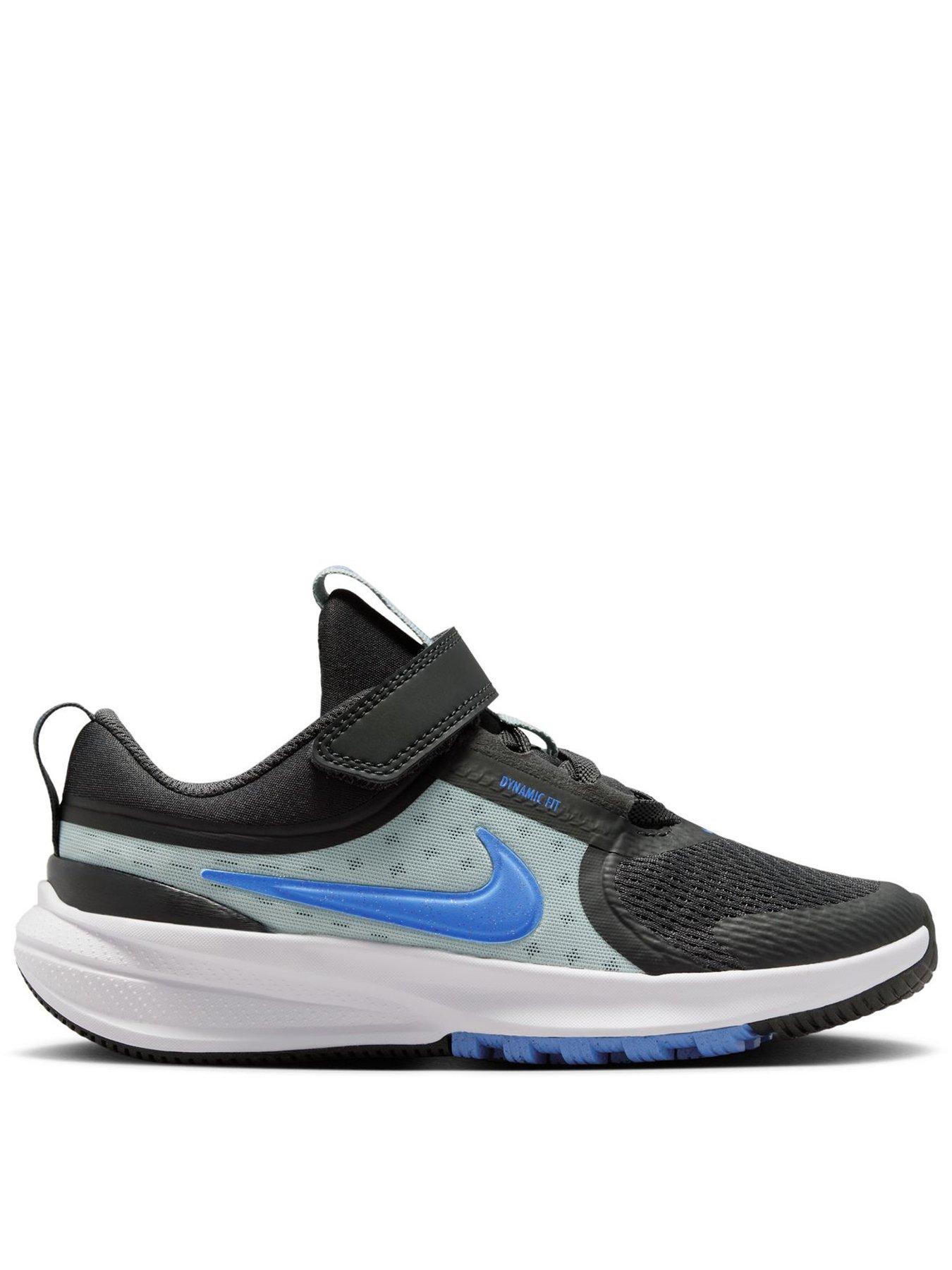 Image 1 of 7 of Nike Little Kids Star Runner 5 Running Trainers - Grey/Blue