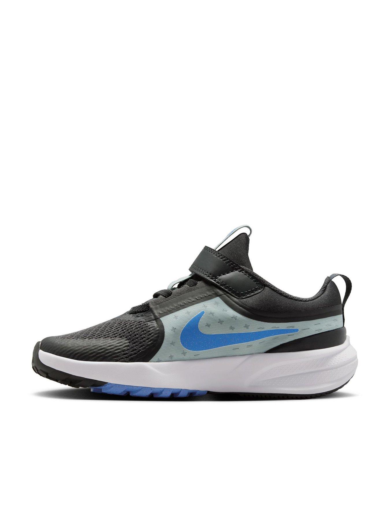 Image 6 of 7 of Nike Little Kids Star Runner 5 Running Trainers - Grey/Blue