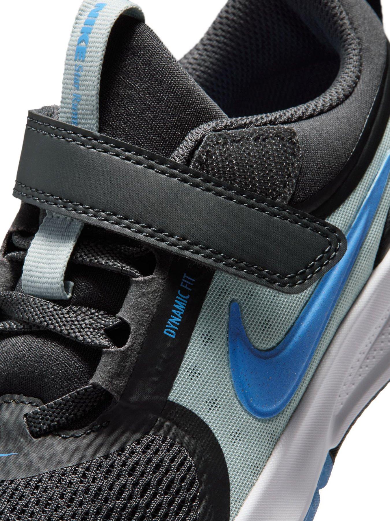 Image 7 of 7 of Nike Little Kids Star Runner 5 Running Trainers - Grey/Blue