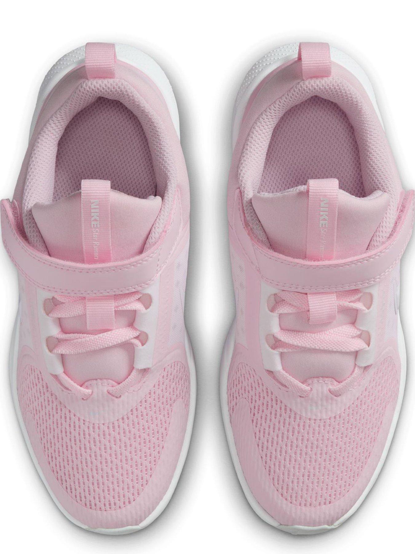 Image 4 of 8 of Nike Little Kids Star Runner 5 Running Trainers - Pink
