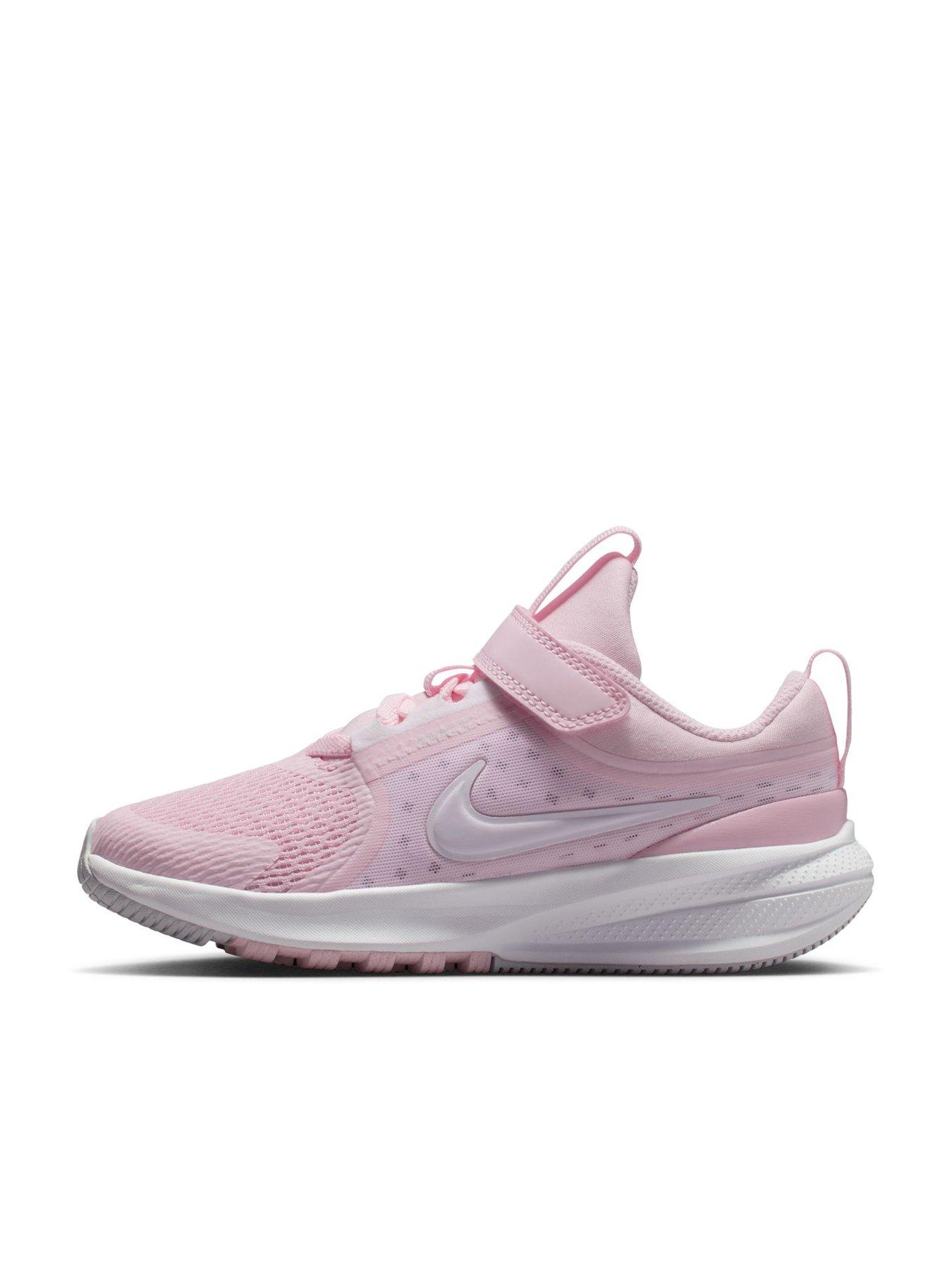 Image 6 of 8 of Nike Little Kids Star Runner 5 Running Trainers - Pink