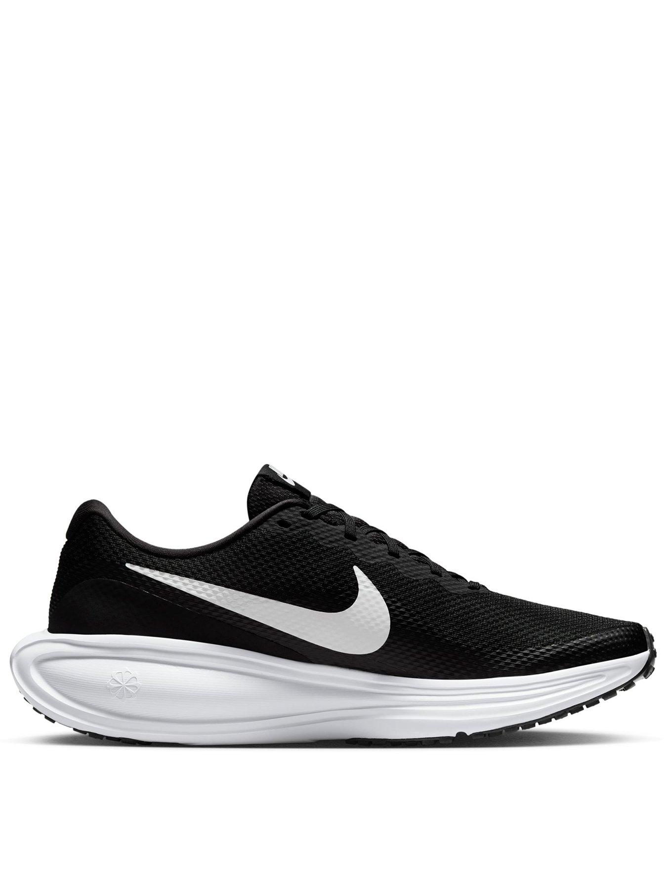 Nike Mens Revolution 8 Running Road Trainers - Black