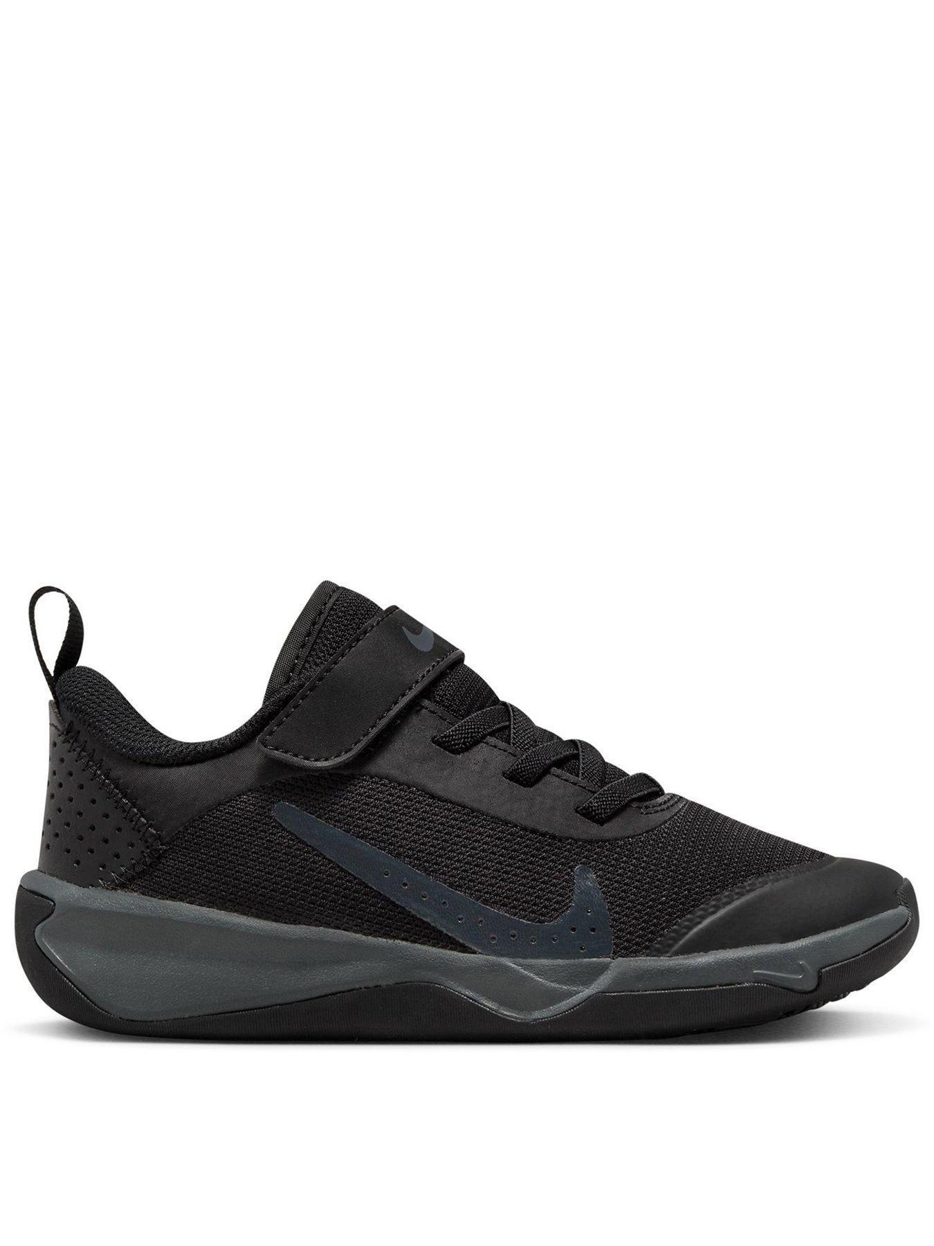 Nike Little Kids Omni Multi-Court Shoes - Black