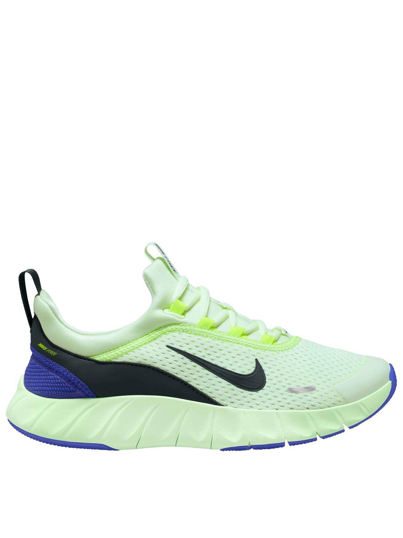 Nike Big Kids Free Ride Running Trainers - Green