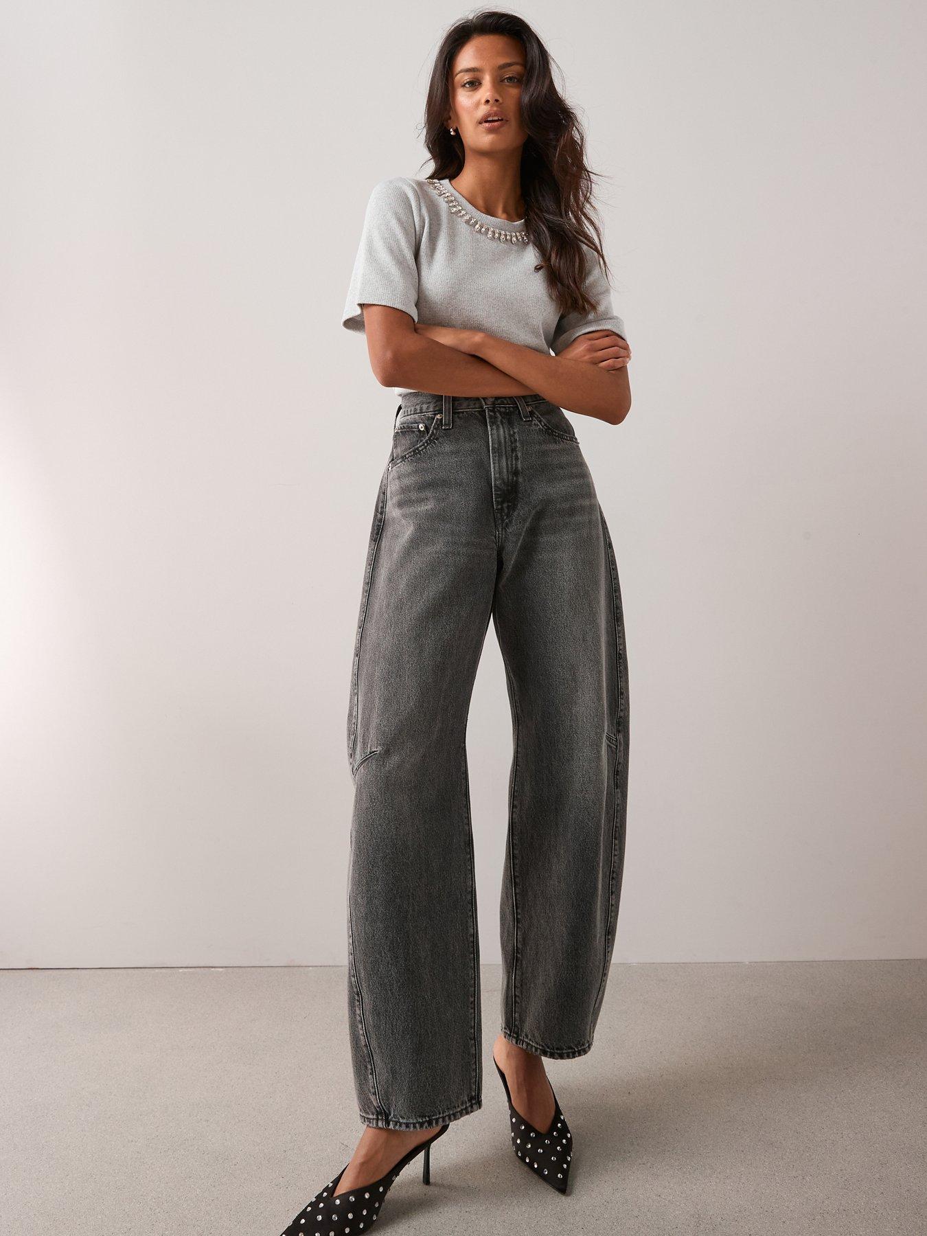The Very Collection Diamonte Trim Short Sleeve Top | Very Ireland