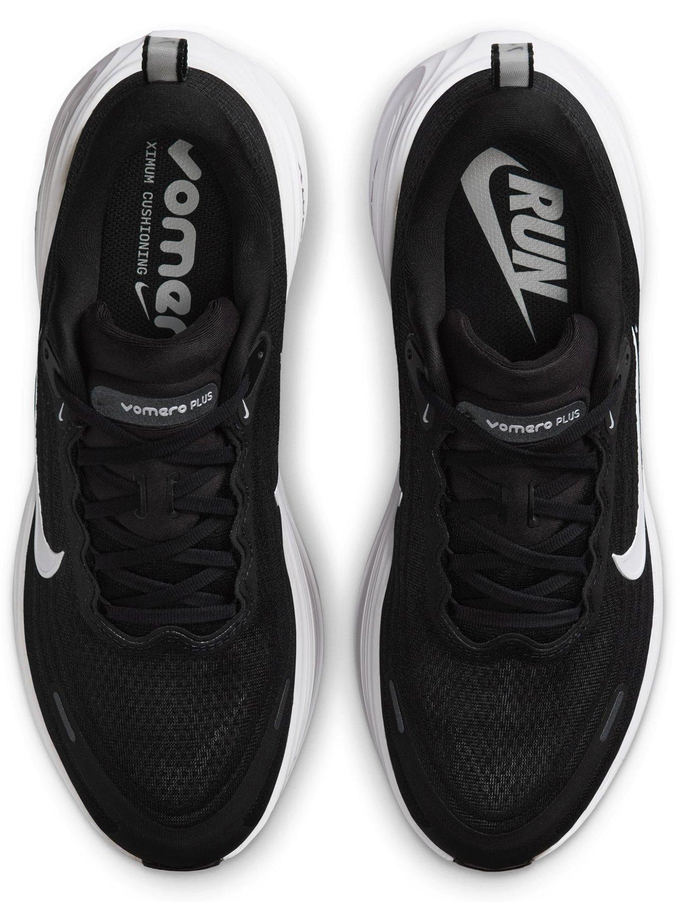 Image 4 of 7 of Nike Mens Running Vomero Plus Trainers - Black