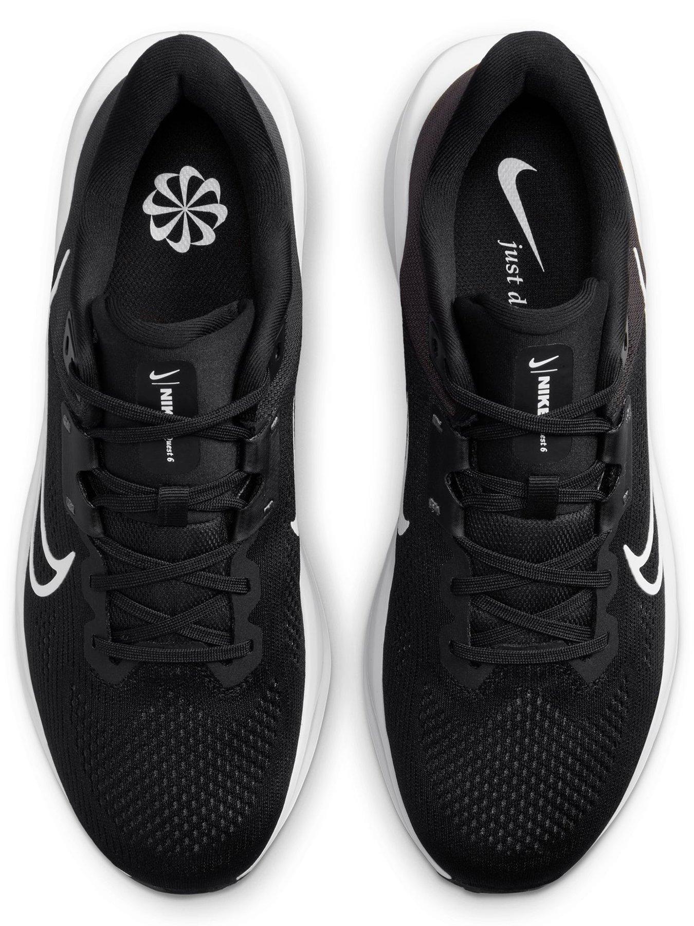 Image 4 of 7 of Nike Mens Running Quest 6 Trainers - Black