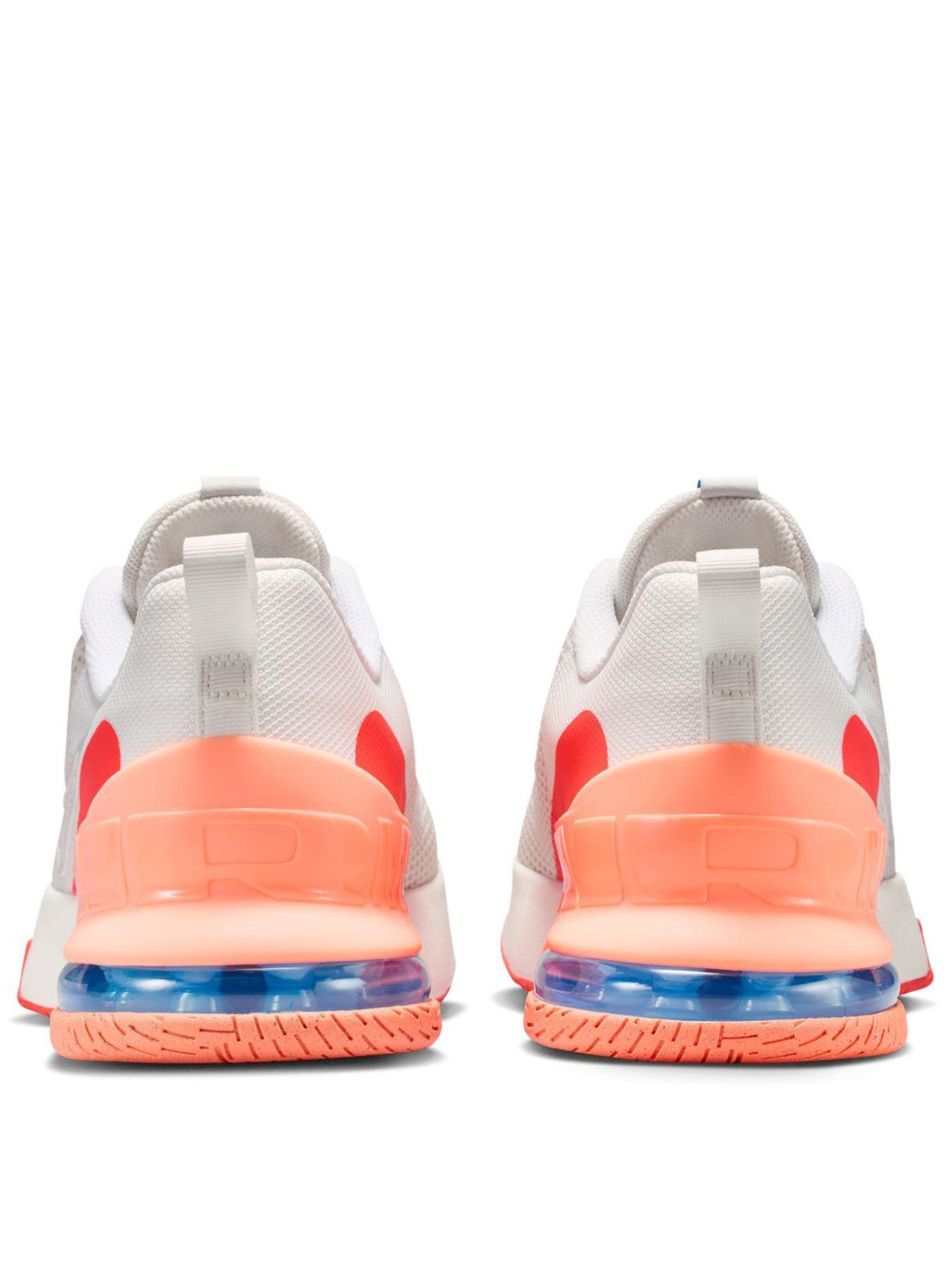 Image 2 of 5 of Nike Mens Air Max Alpha 6 Trainers - White/Orange