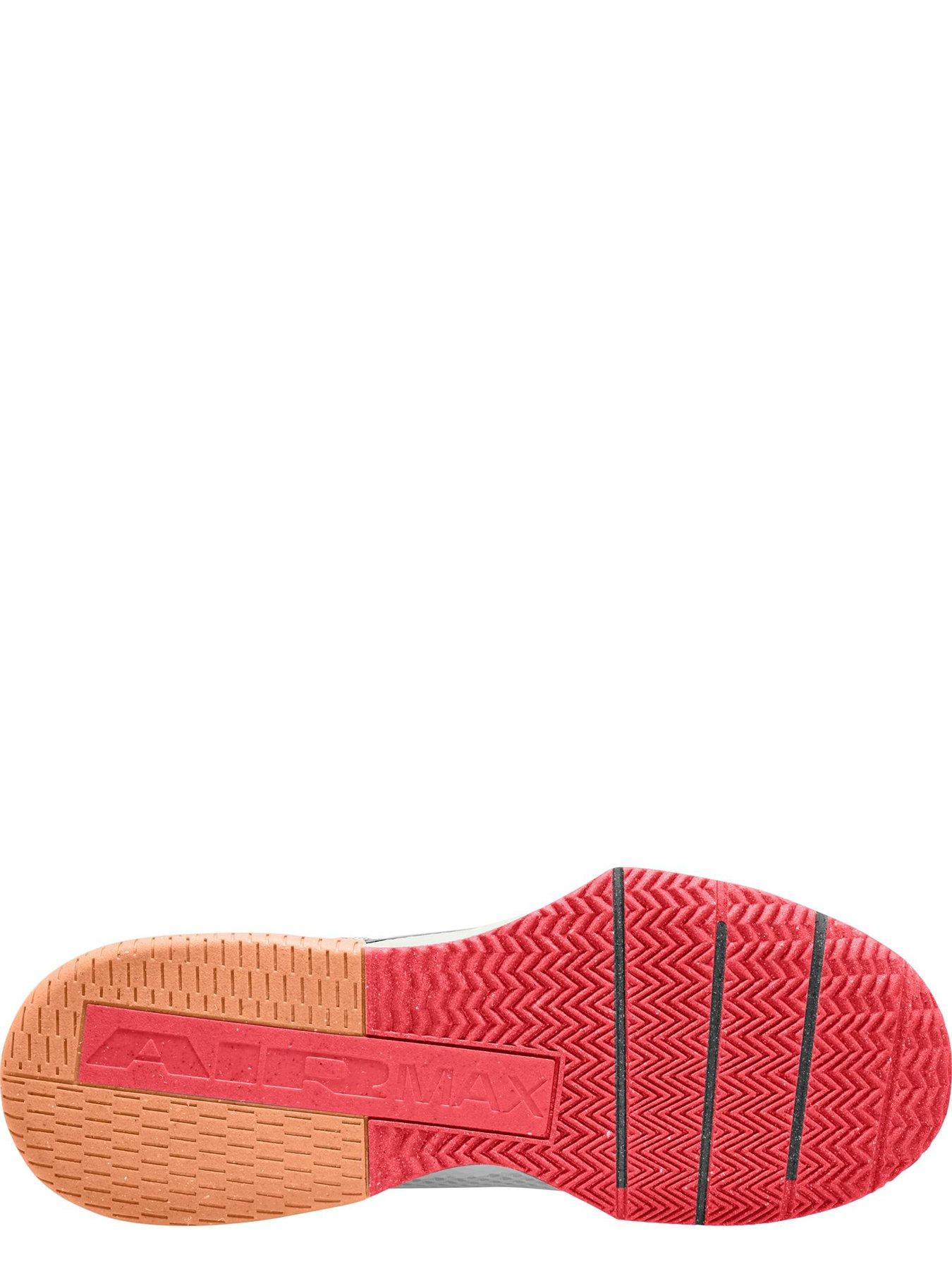 Image 4 of 5 of Nike Mens Air Max Alpha 6 Trainers - White/Orange