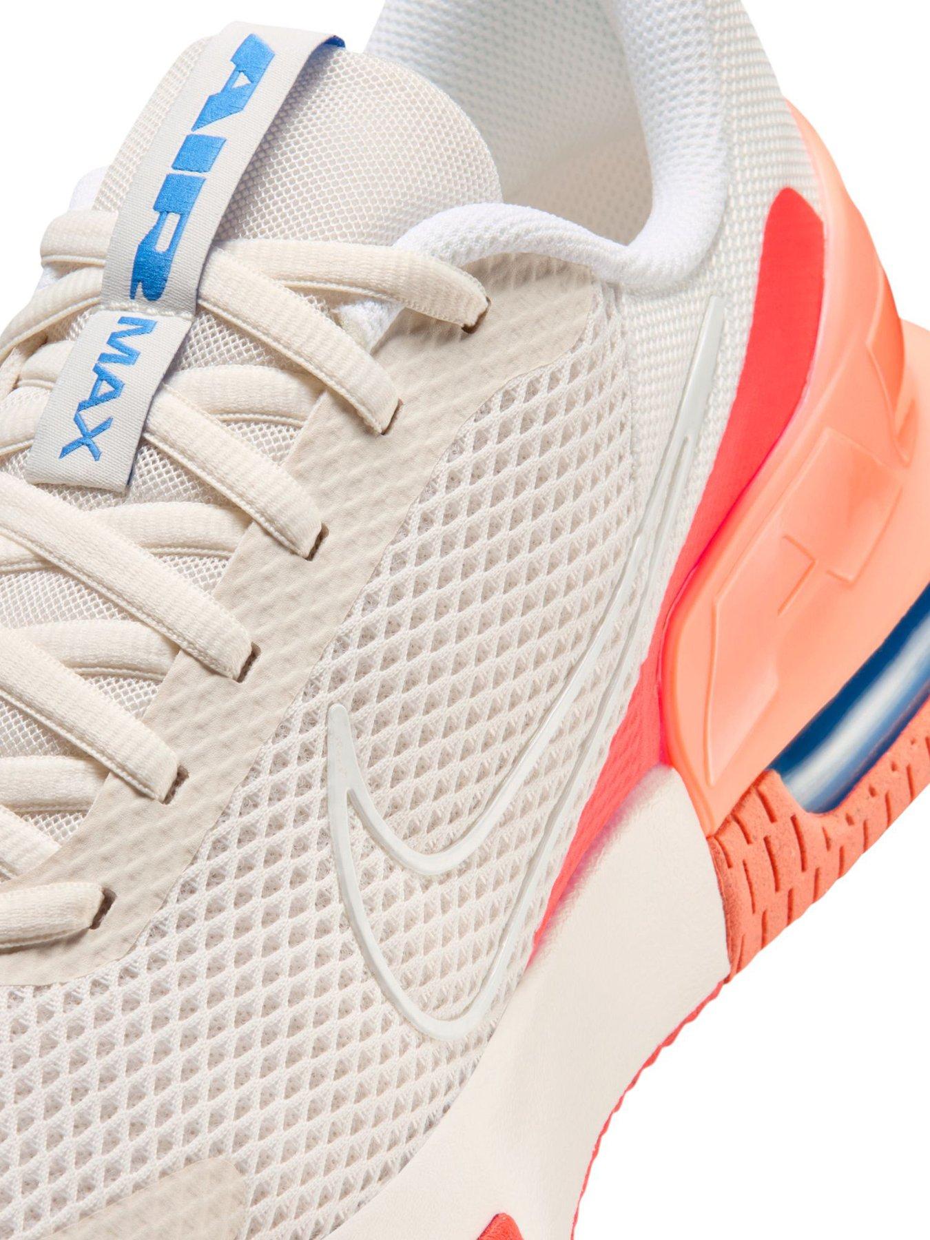Image 5 of 5 of Nike Mens Air Max Alpha 6 Trainers - White/Orange