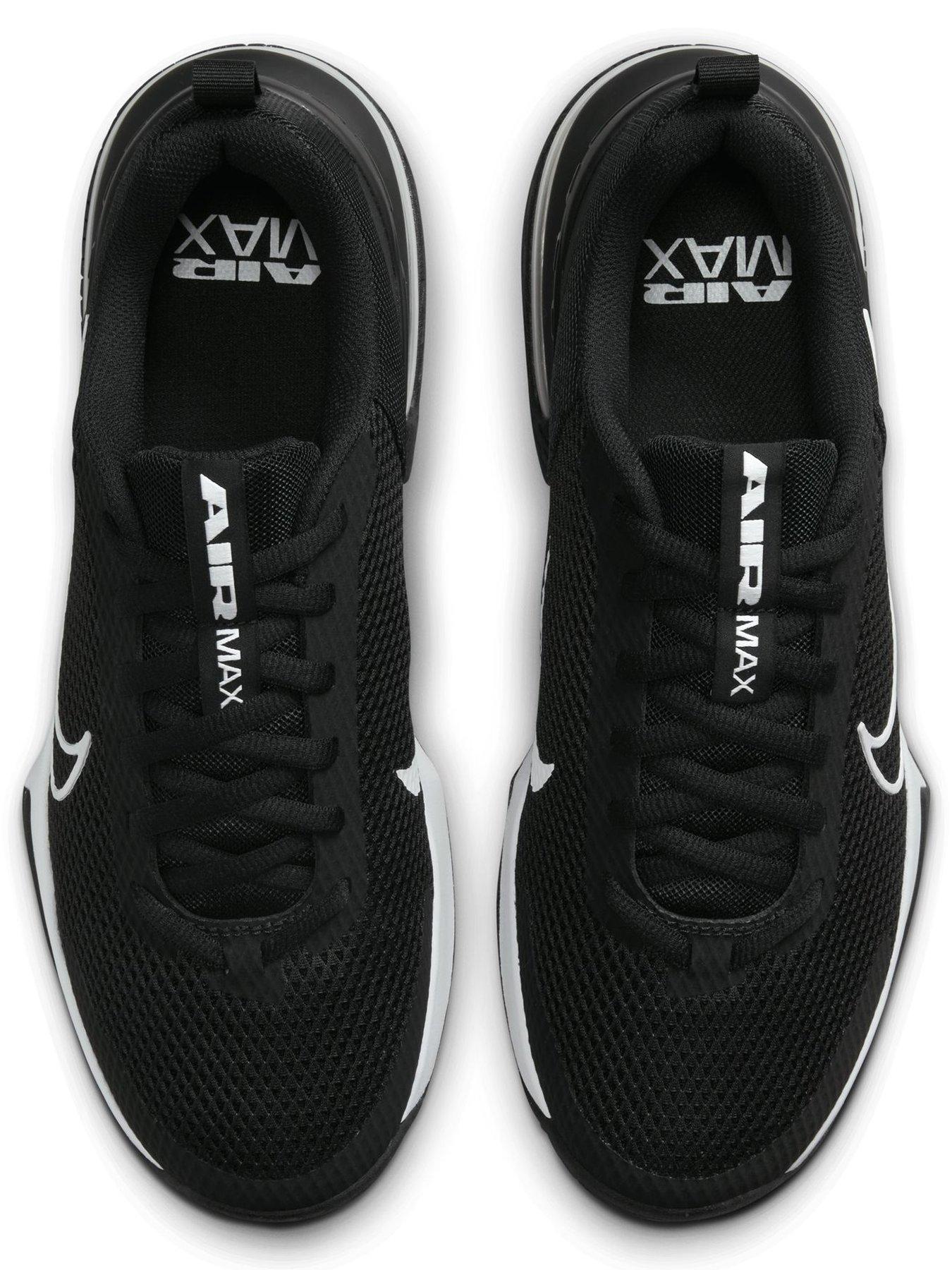 Image 4 of 7 of Nike Mens Training Air Max Alpha 6 Trainers - Black/White
