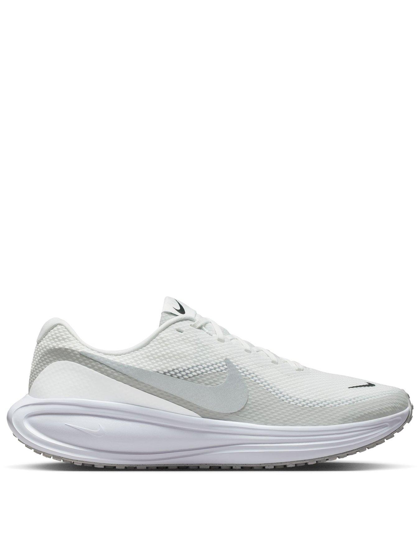 Image 1 of 7 of Nike Mens Running Revolution 8 Trainers - White