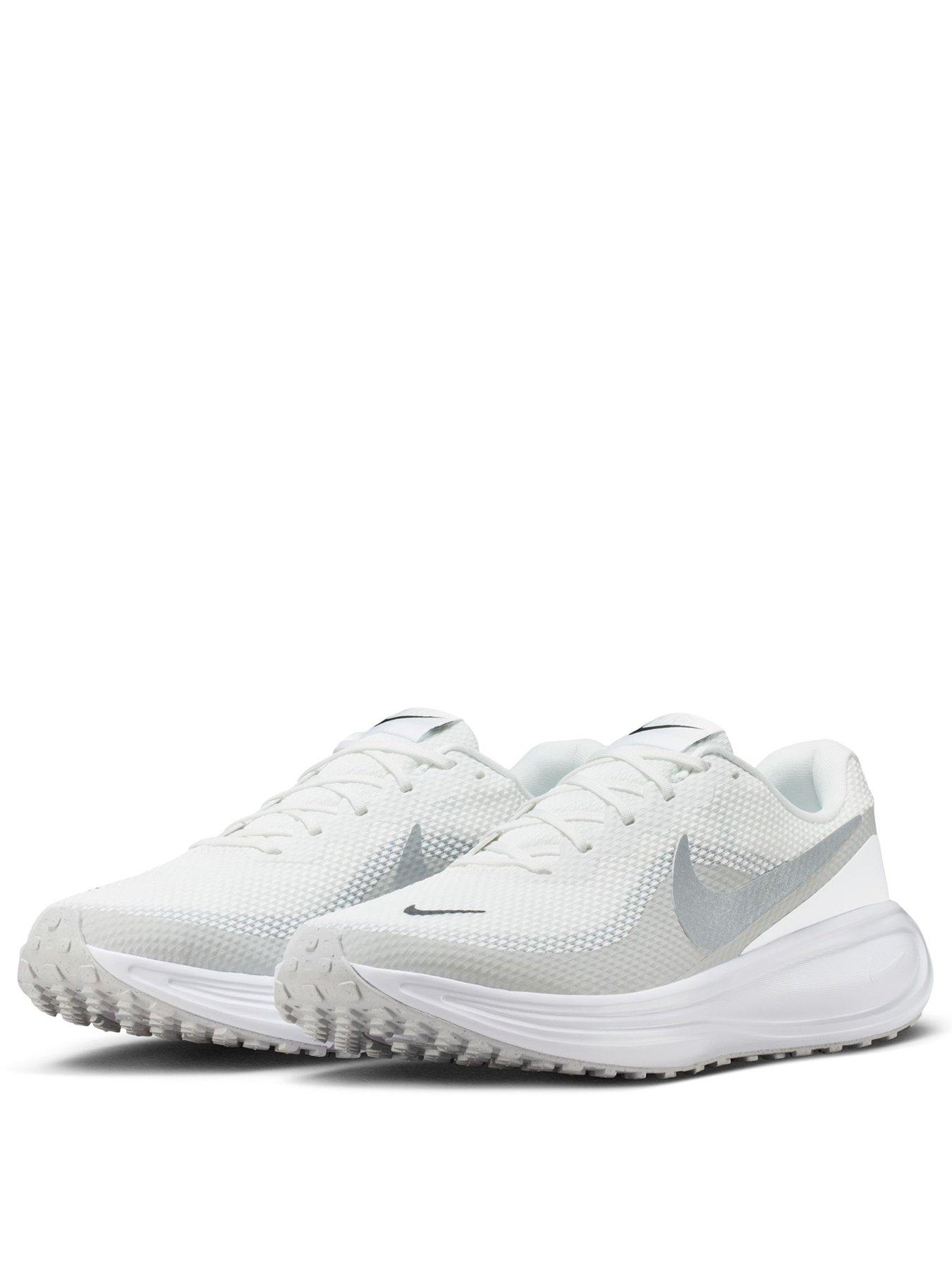 Image 2 of 7 of Nike Mens Running Revolution 8 Trainers - White