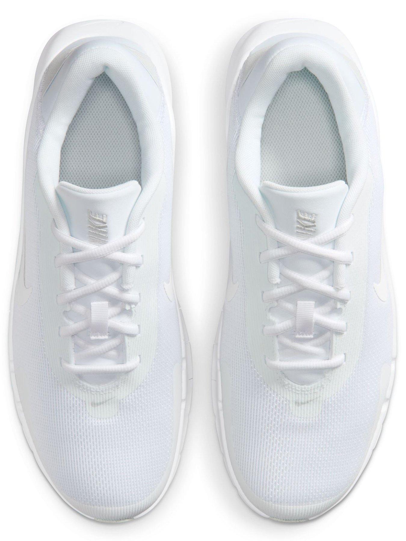 Image 4 of 7 of Nike Mens Training Flex Trainers - White