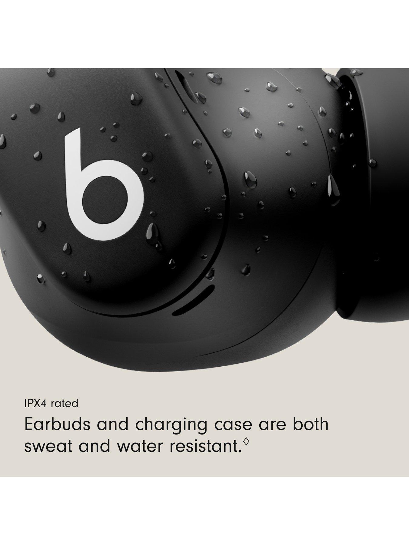 Image 6 of 8 of Beats Powerbeats Fit - Wireless Noise-Cancelling Workout Earbuds with Ultimate Secure Fit - Jet Black
