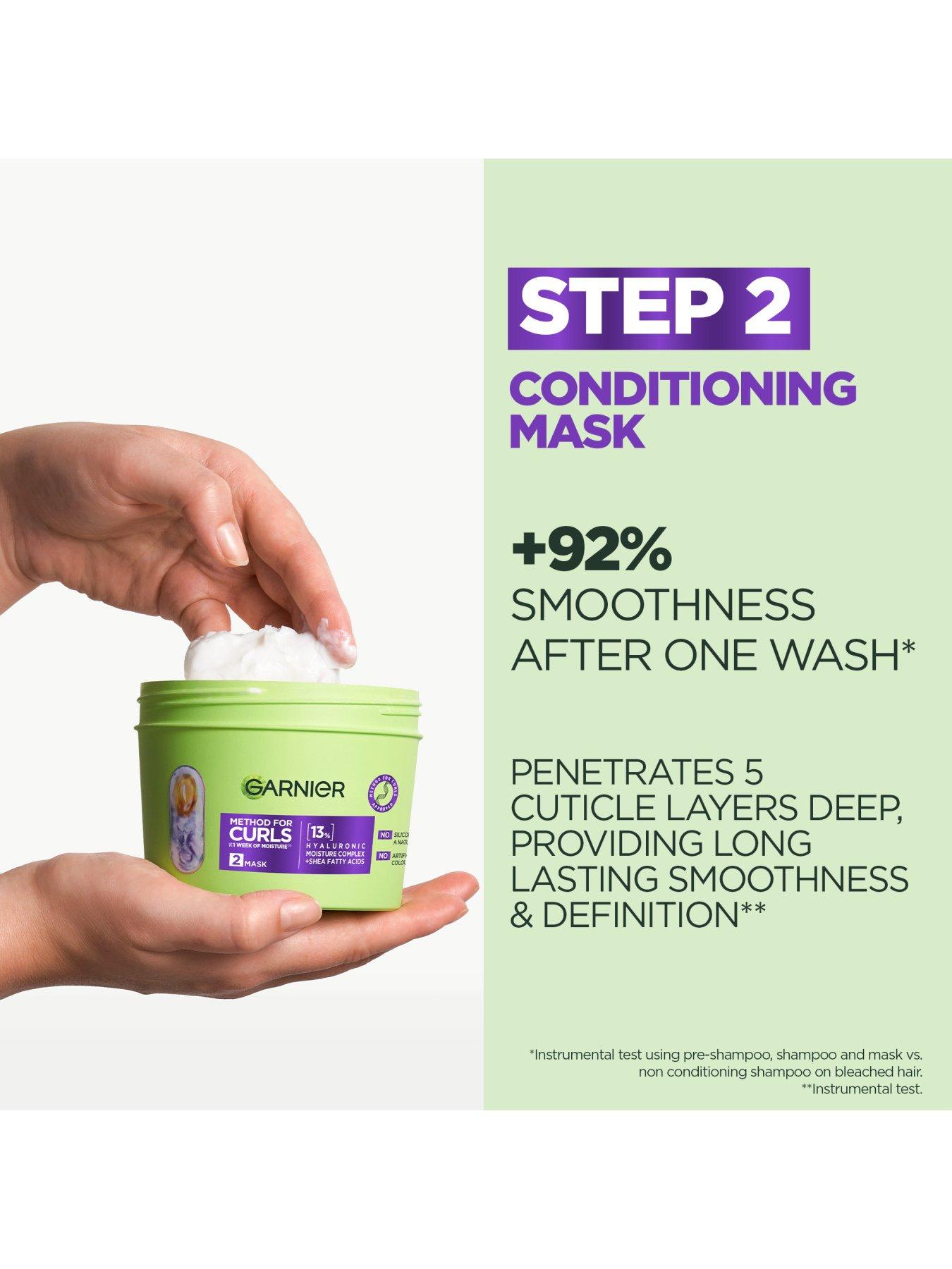 Image 2 of 4 of Garnier Method For Curls Mask, up to 1 week of moisture - 370ml
