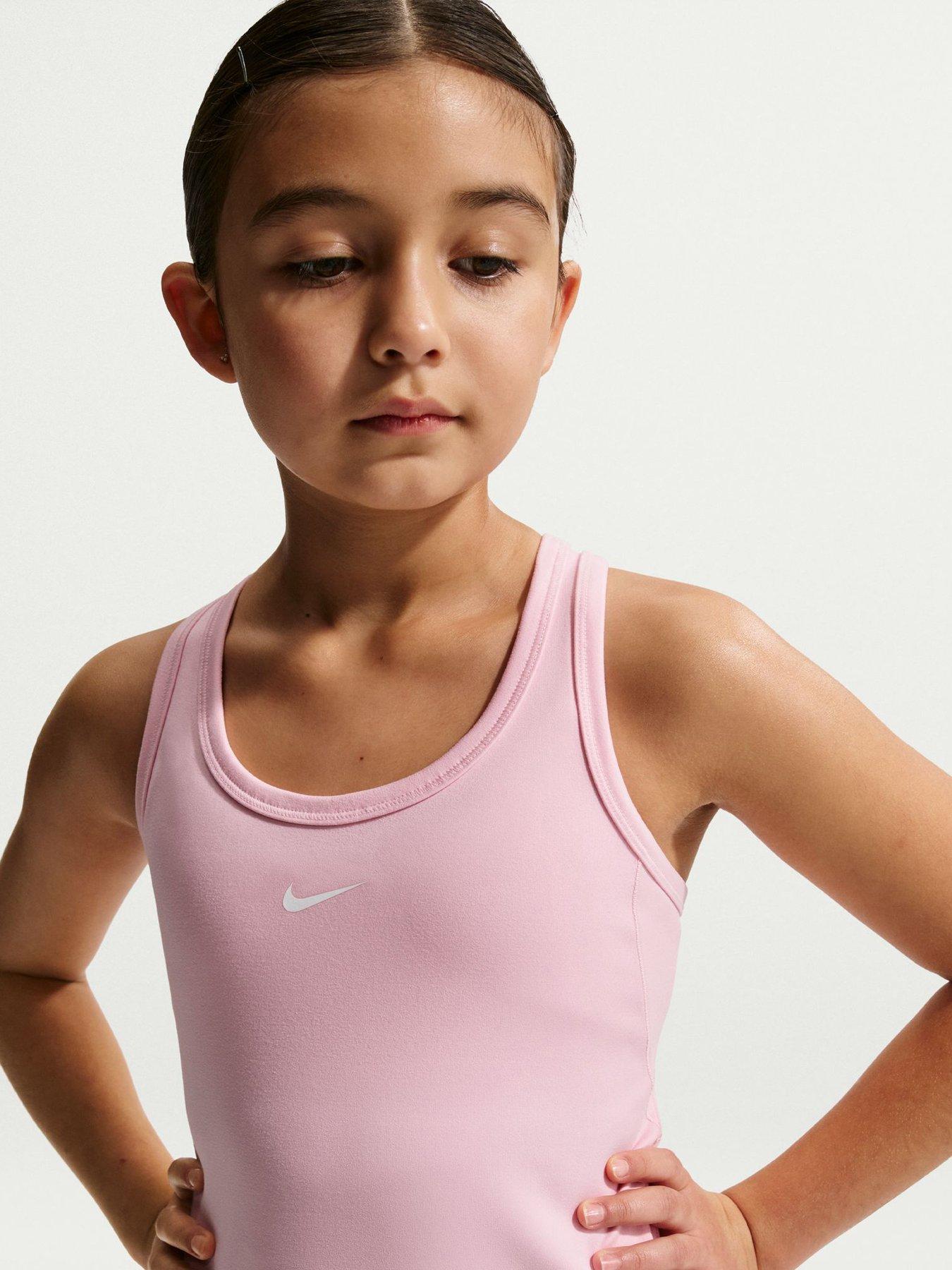 Image 4 of 5 of Nike Junior Girls Training Dri-FIT Tank - Pink