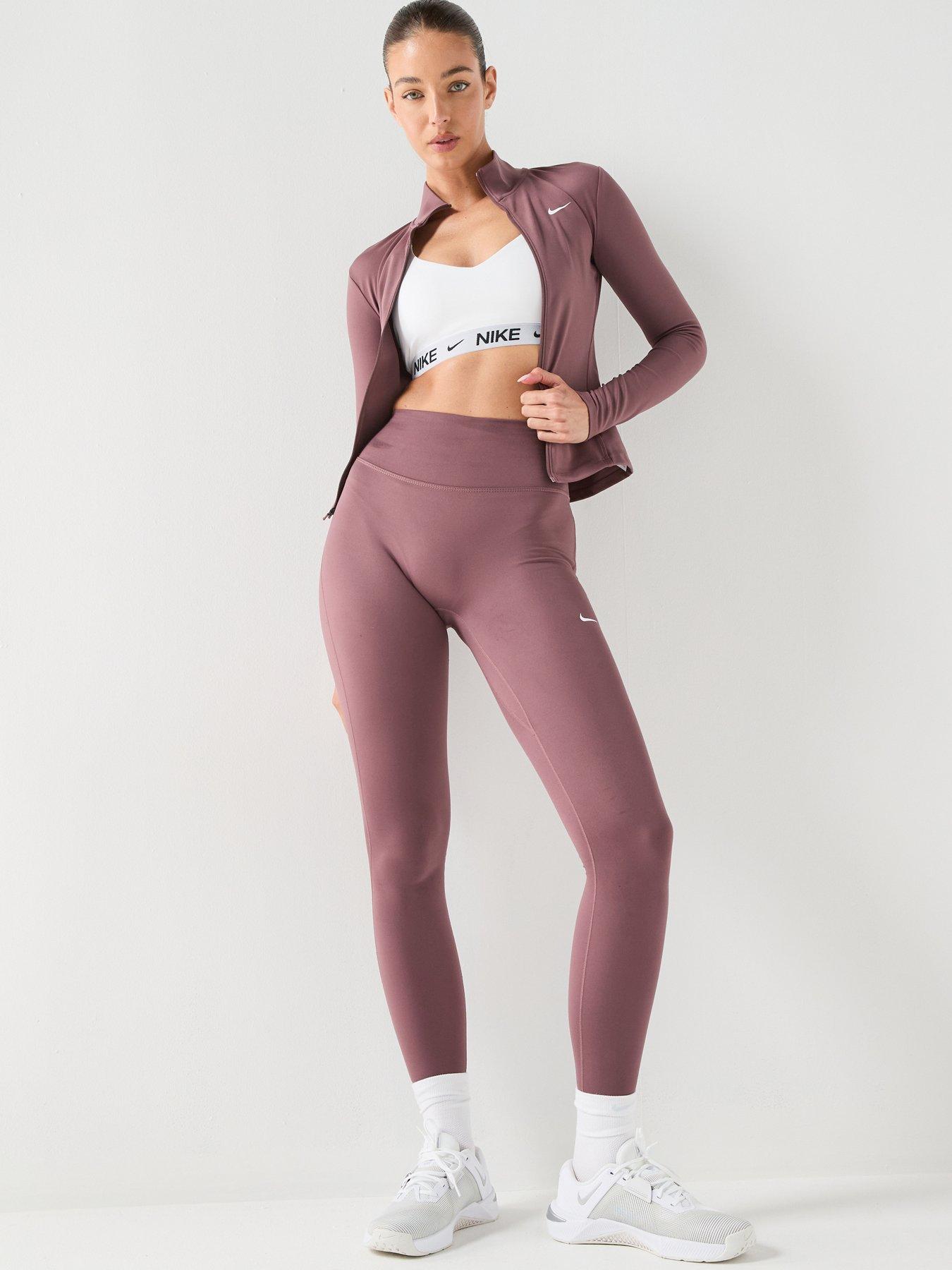 Nike Women's High-Waisted 7/8 Leggings - Tattoo/White