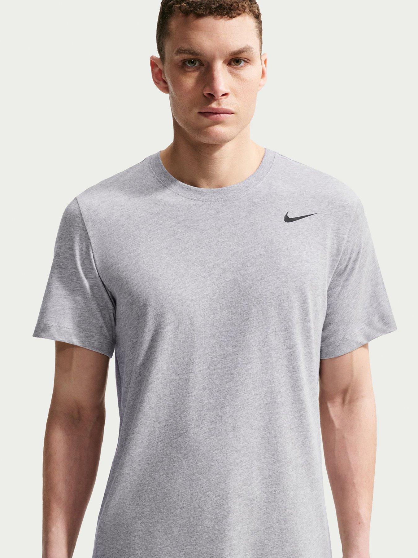 Nike Mens Training Fitness T-Shirt - Grey