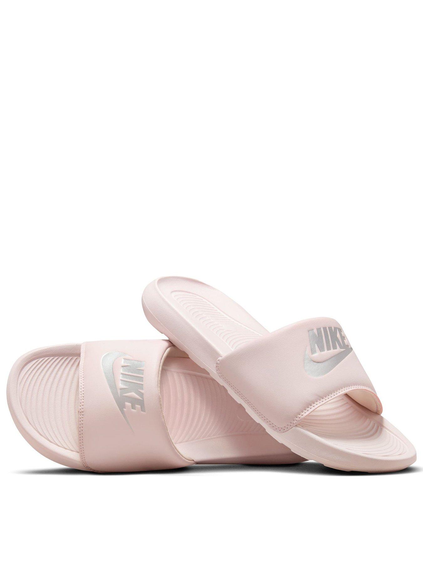 Nike Womens Victori One Slides - Pink
