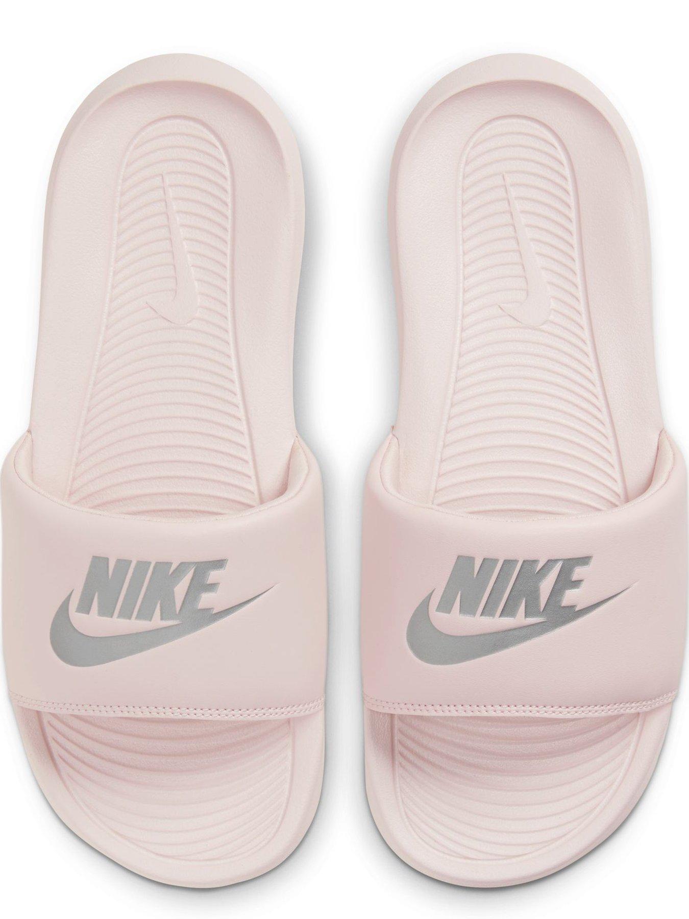 Image 4 of 6 of Nike Womens Victori One Slides - Pink