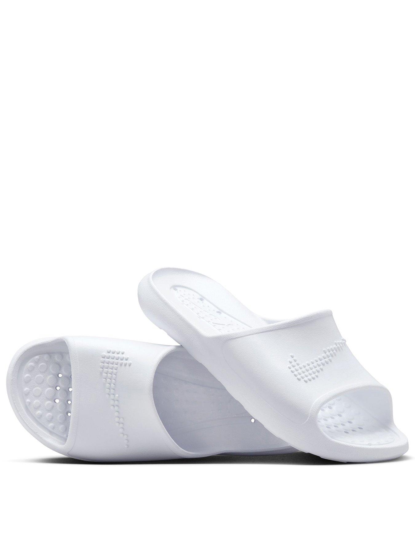 Image 1 of 7 of Nike Womens Victori One Slides - White