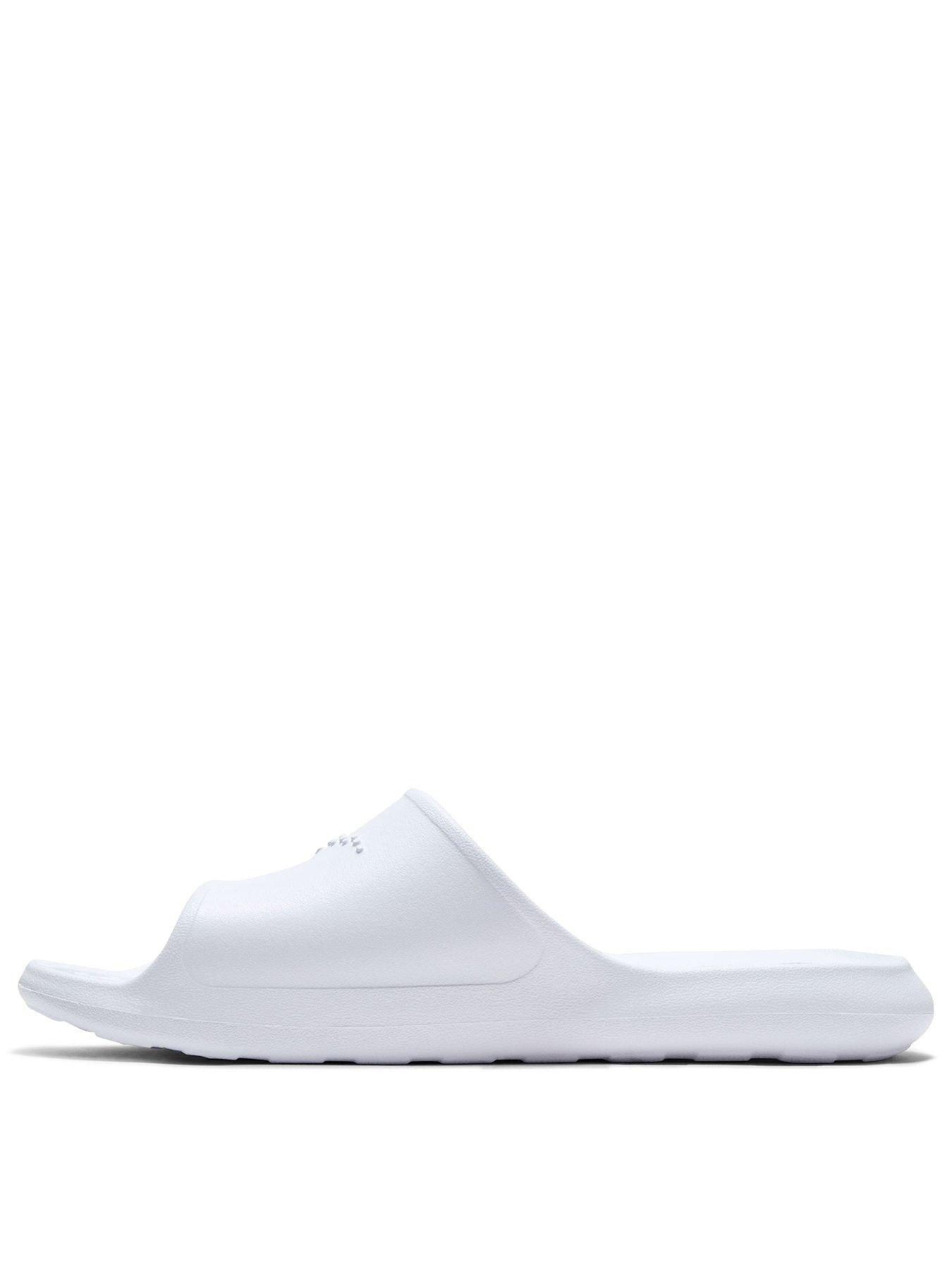 Image 3 of 7 of Nike Womens Victori One Slides - White