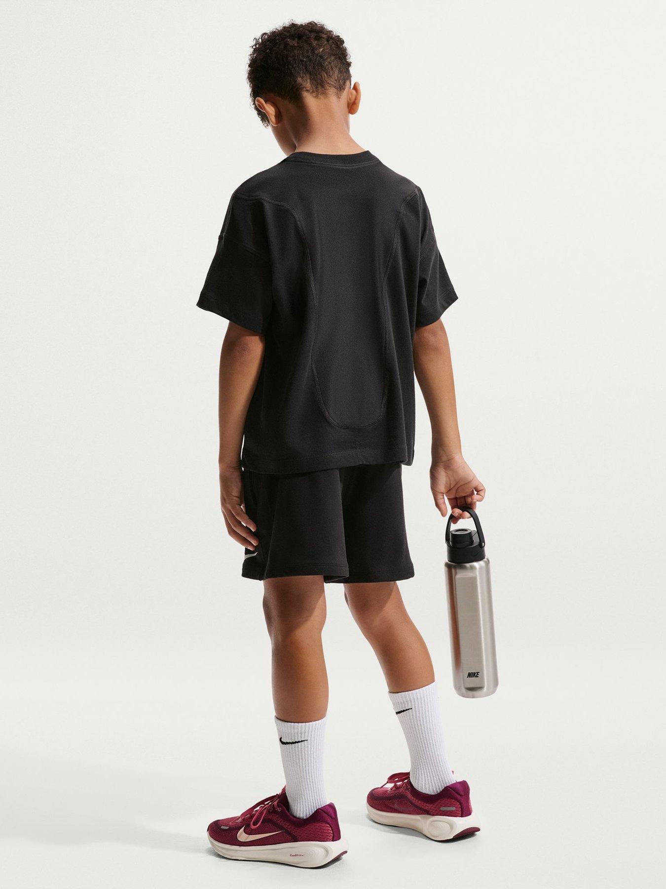 Image 2 of 5 of Nike Junior Boys Training Dri-FIT Short Sleeve Top - Black