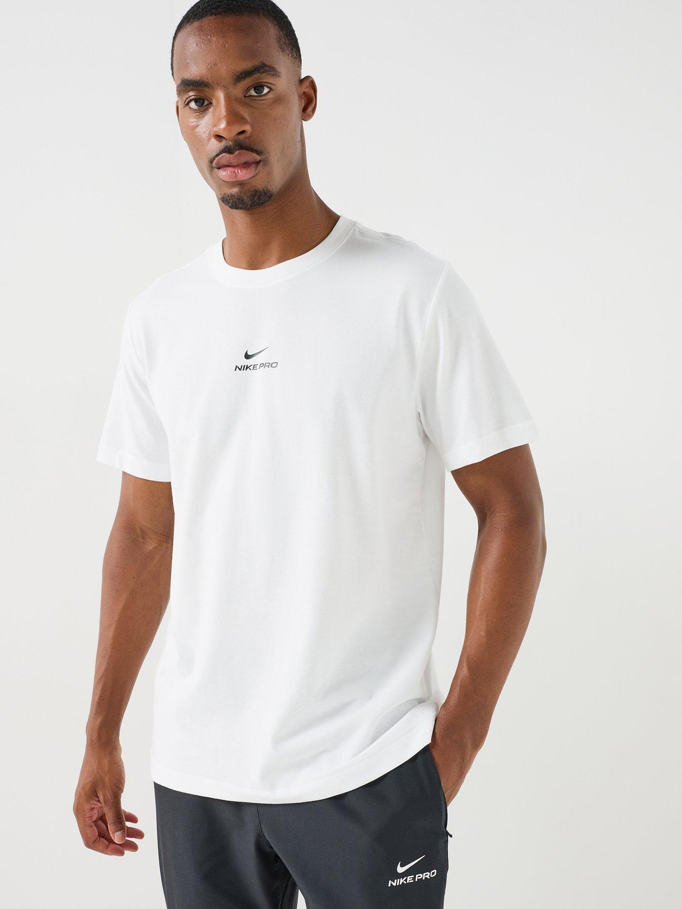 Nike Mens Training Pro T-Shirt - White