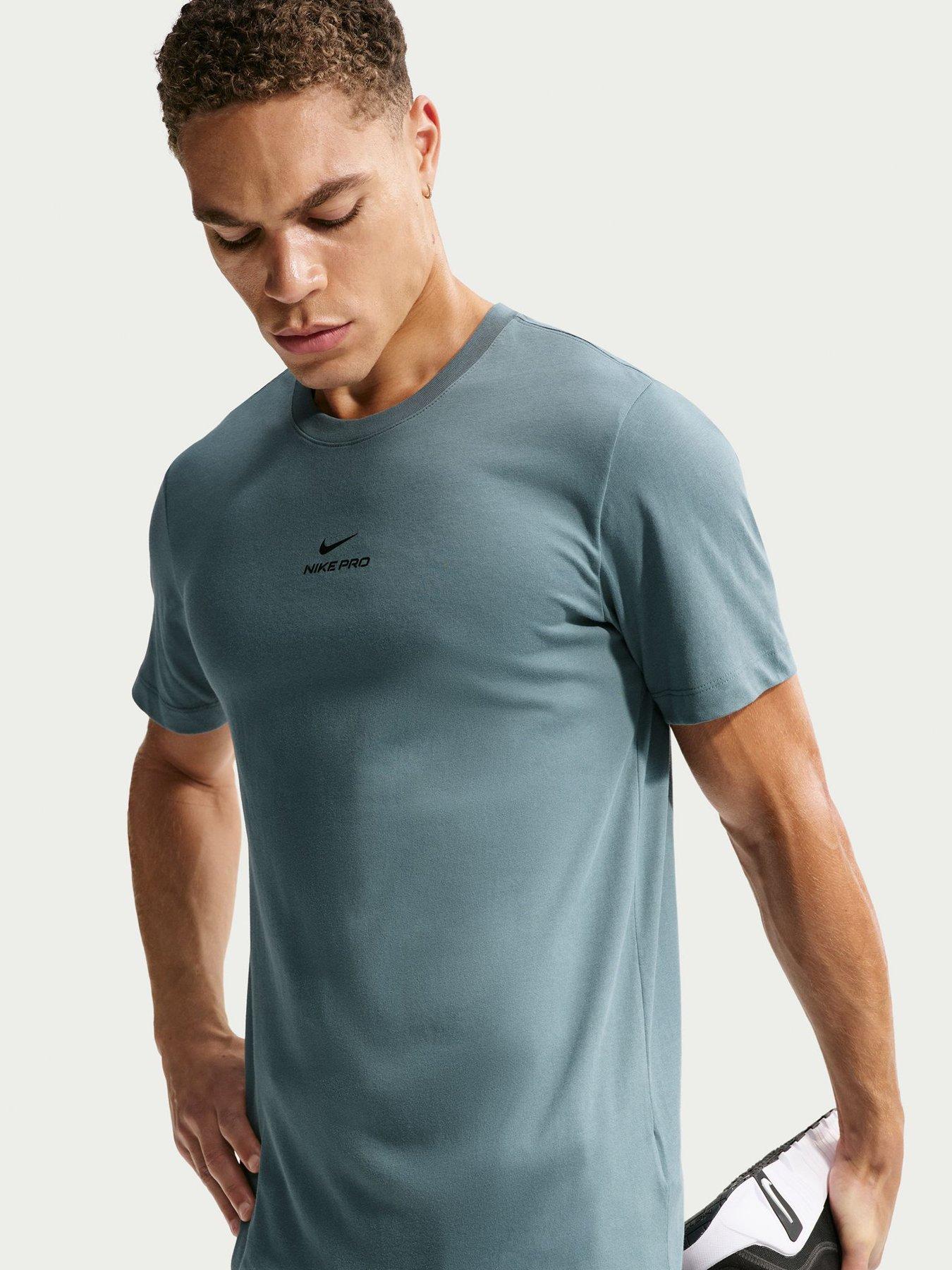 Image 3 of 5 of Nike Mens Training Pro T-Shirt - Green
