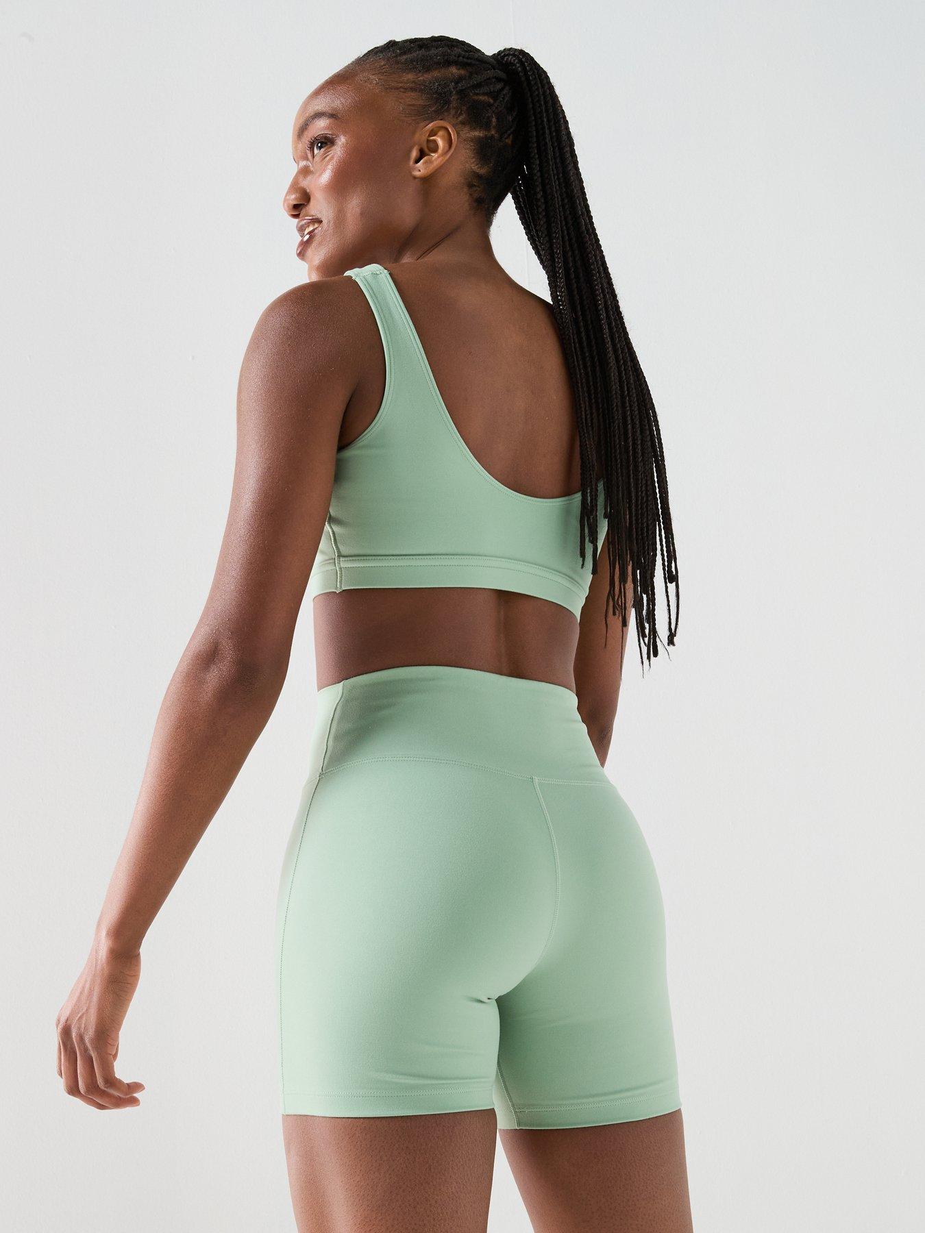 Image 2 of 6 of Nike Womens Training Padded Sports Bra - Green
