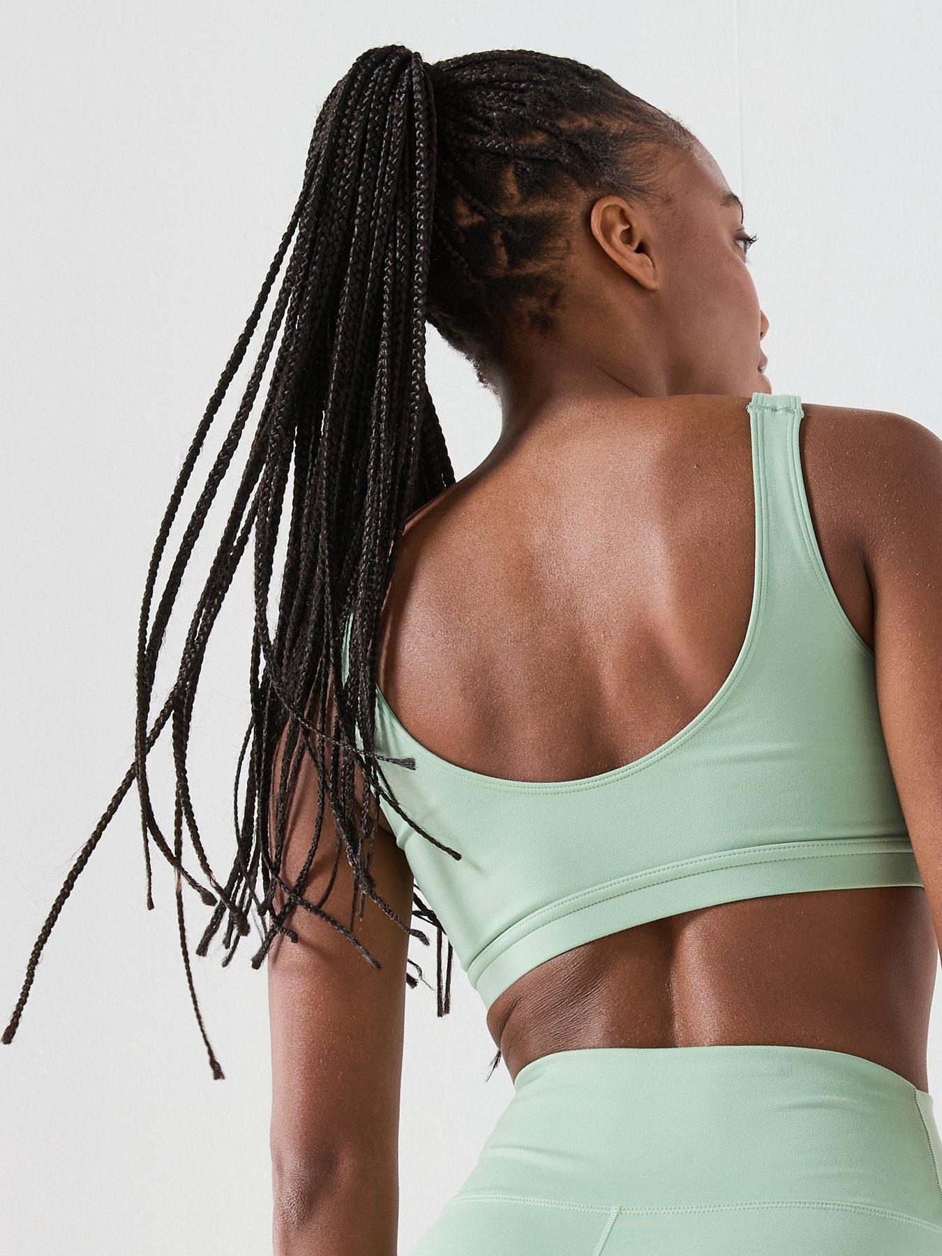 Image 6 of 6 of Nike Womens Training Padded Sports Bra - Green