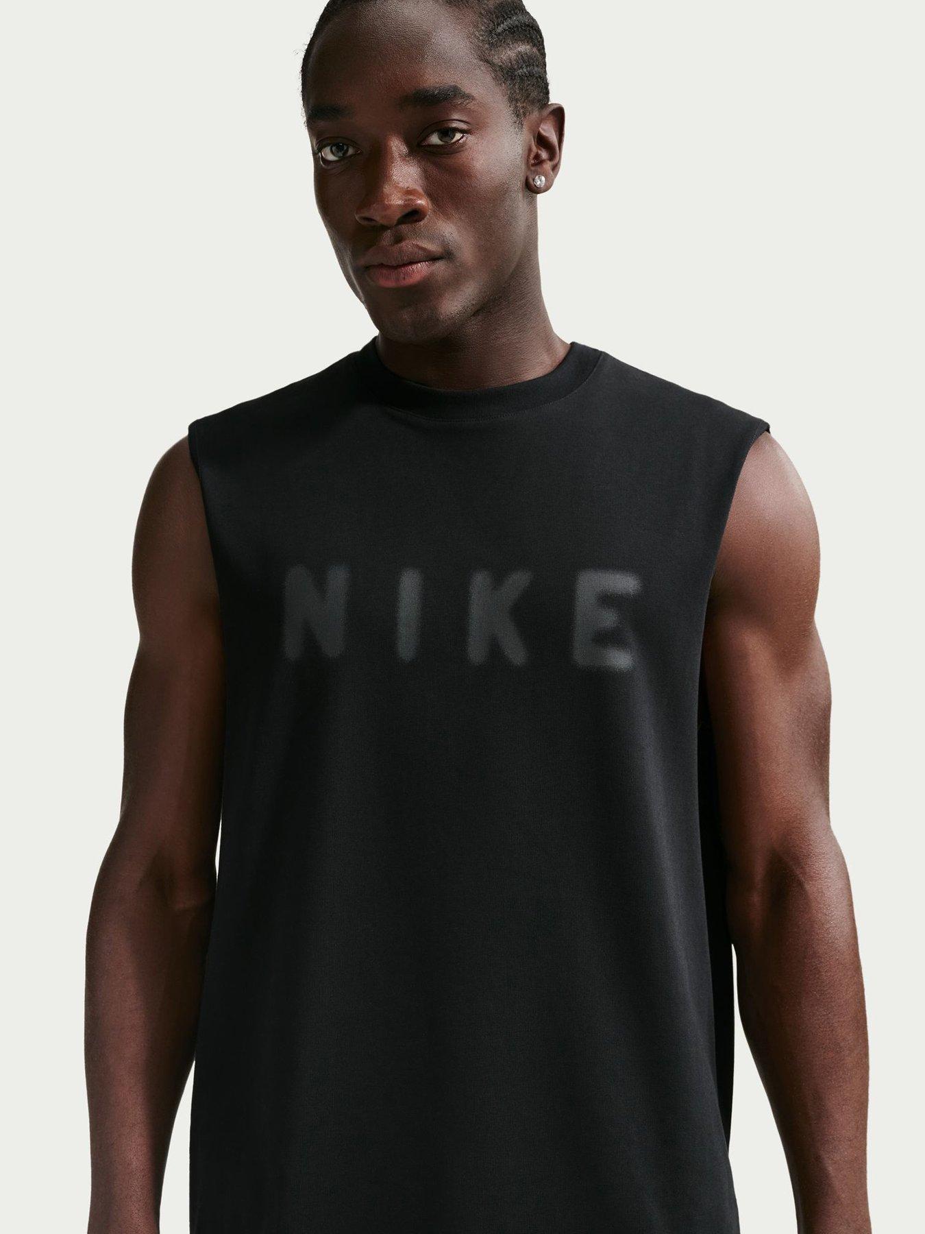 Image 5 of 7 of Nike Mens Training Dri-FIT Tank Top - Black