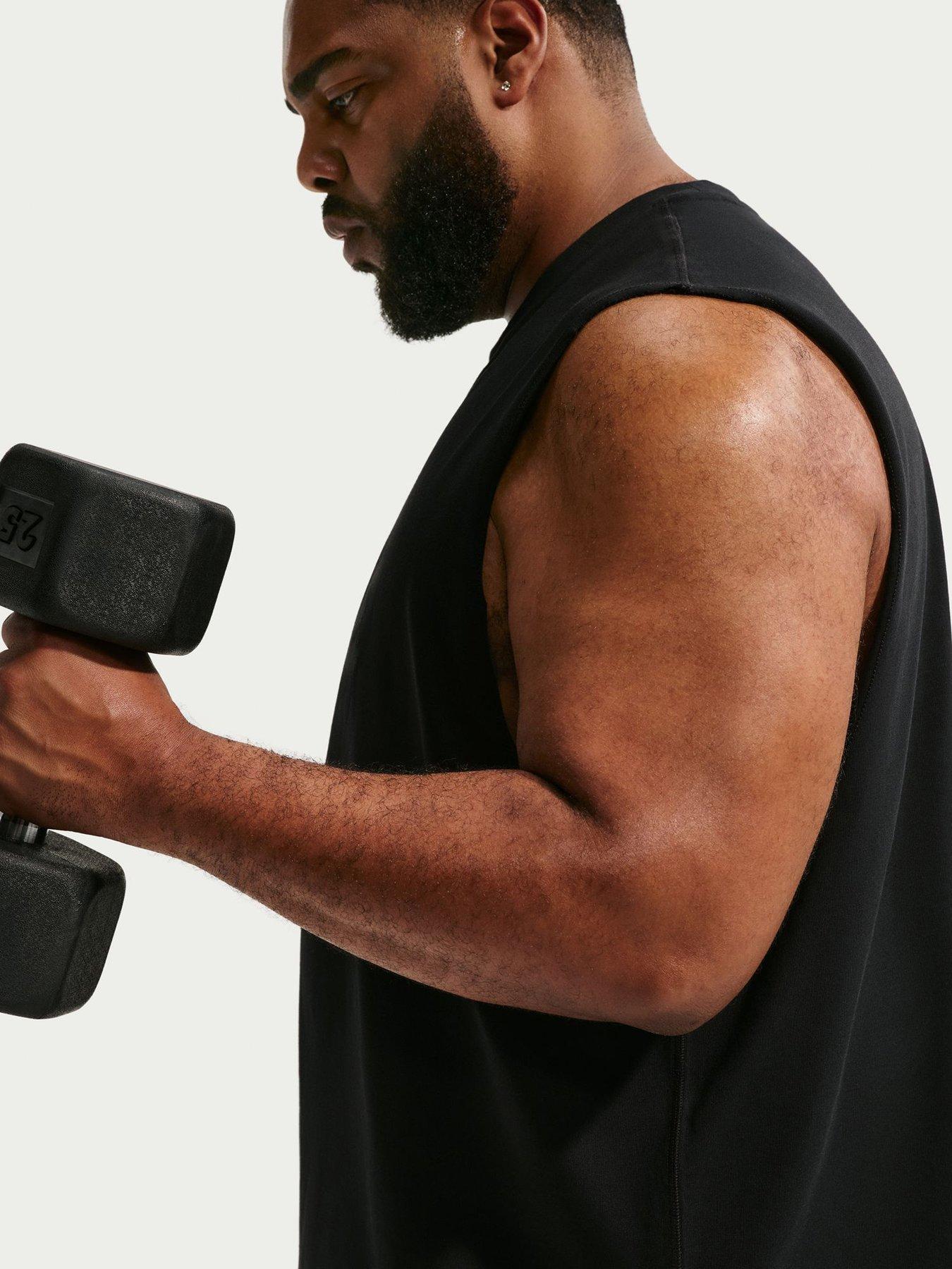 Image 7 of 7 of Nike Mens Training Dri-FIT Tank Top - Black
