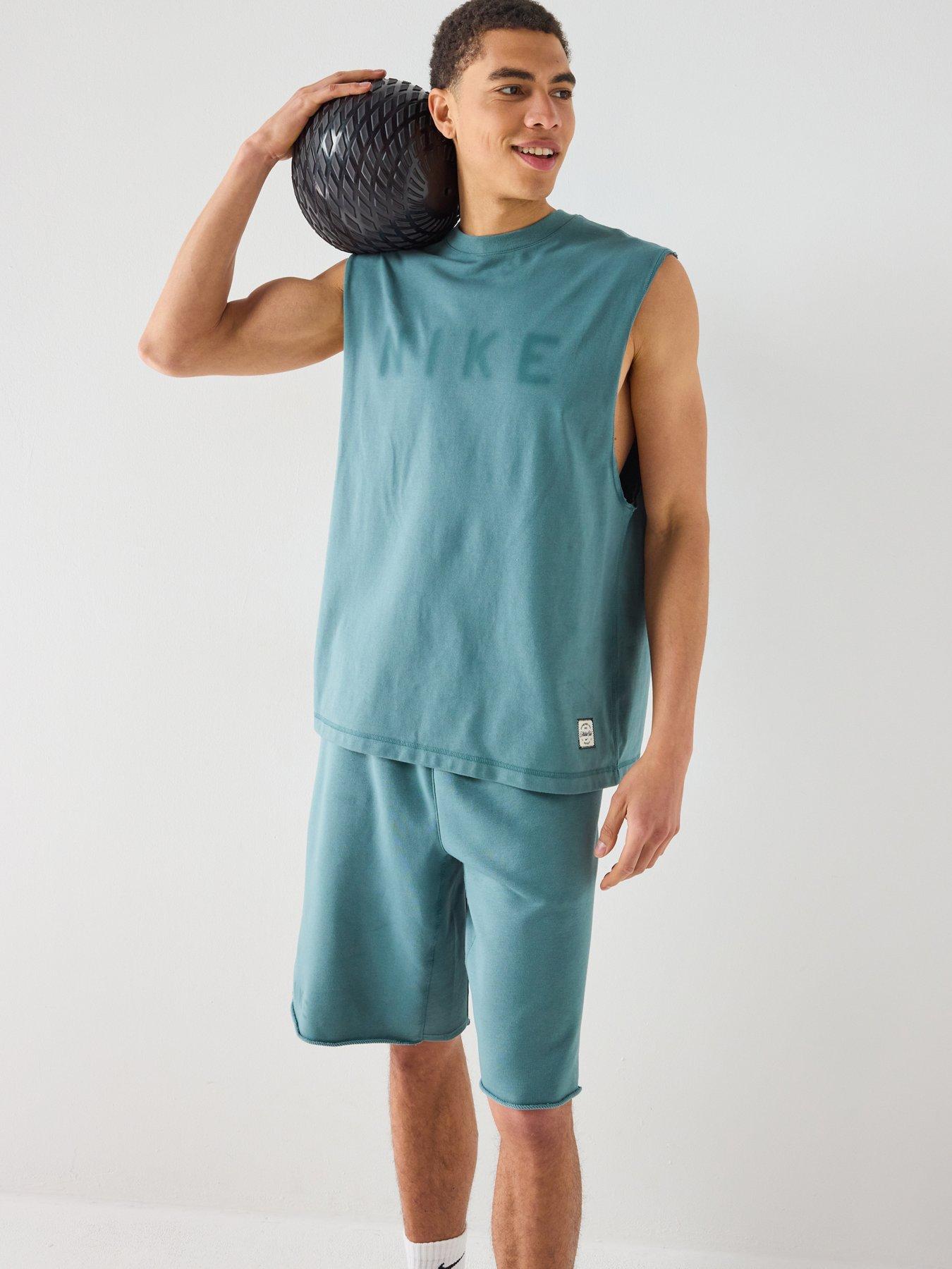 Image 1 of 5 of Nike Mens Training Dri-FIT Tank Top - Green