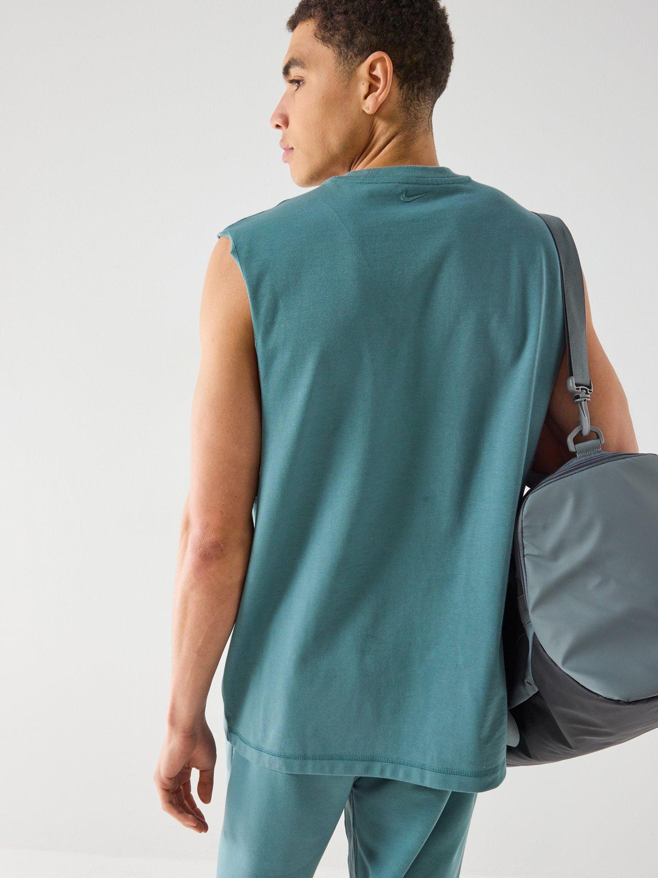 Image 2 of 5 of Nike Mens Training Dri-FIT Tank Top - Green