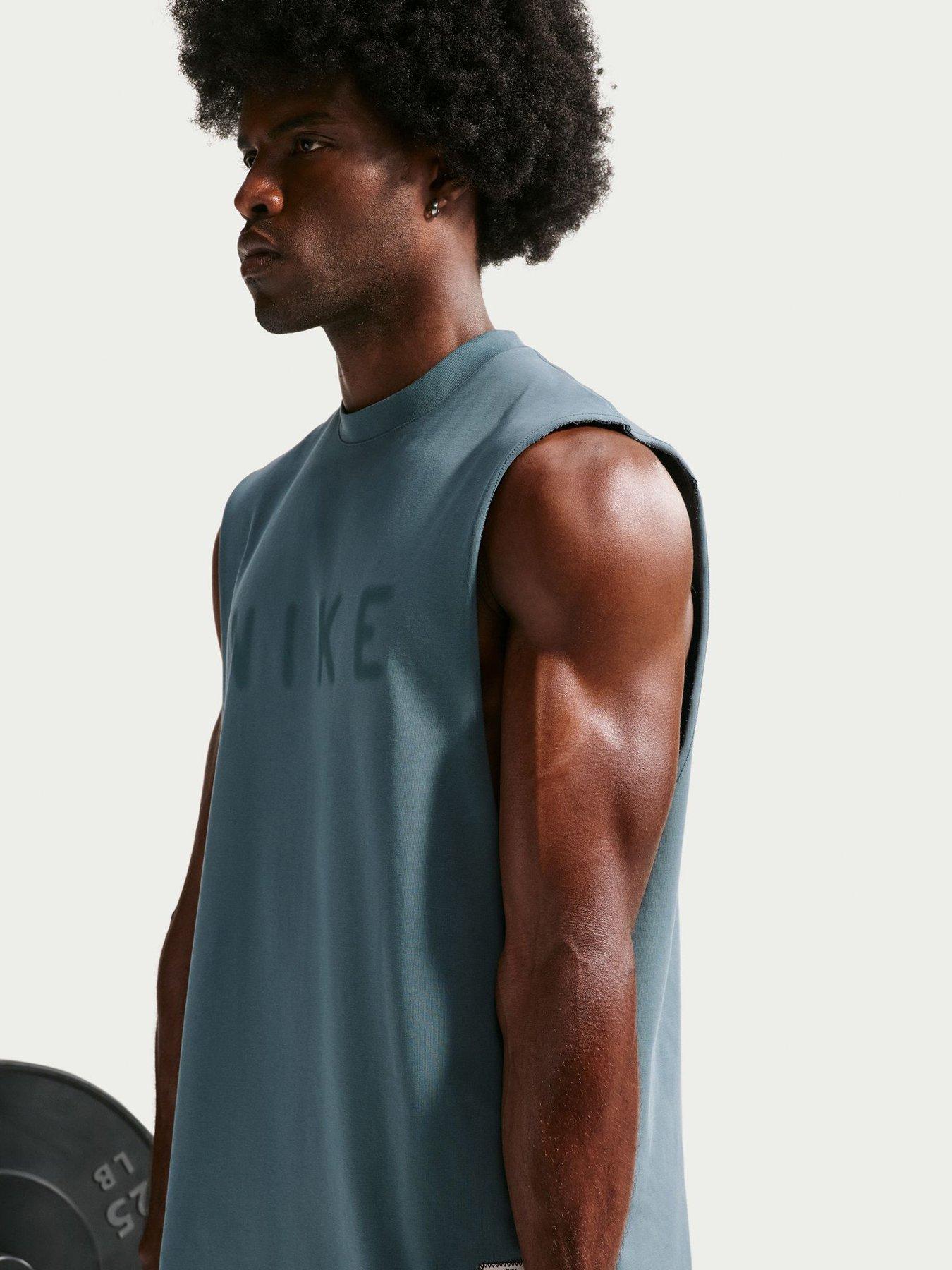Image 5 of 5 of Nike Mens Training Dri-FIT Tank Top - Green