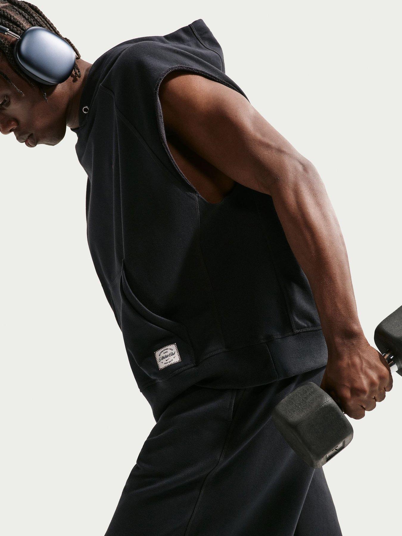 nike-mens-training-dri-fit-fleece-shorts-blackdetail