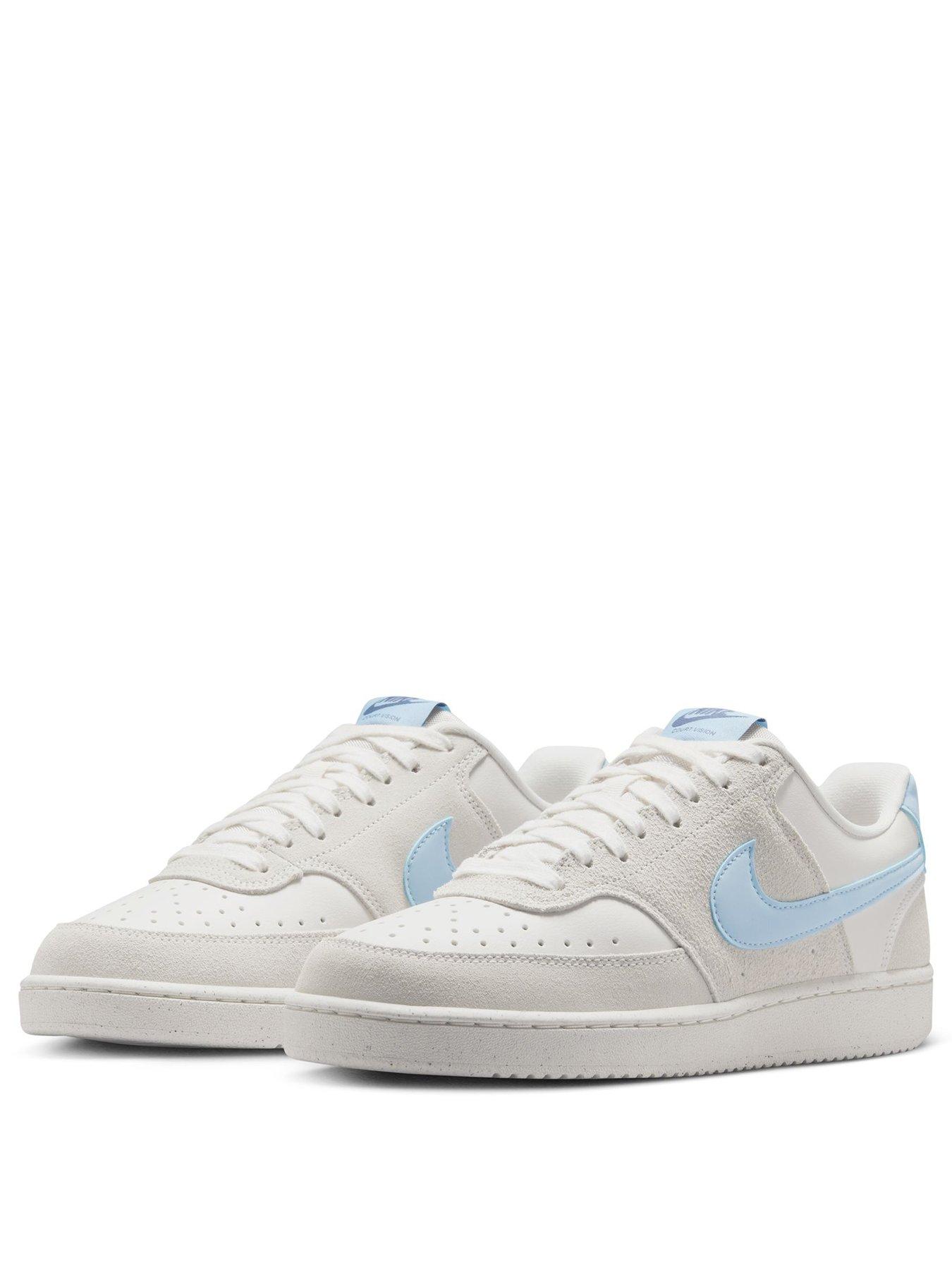 Image 2 of 7 of Nike Women's Court Vision Low Trainers - Off White