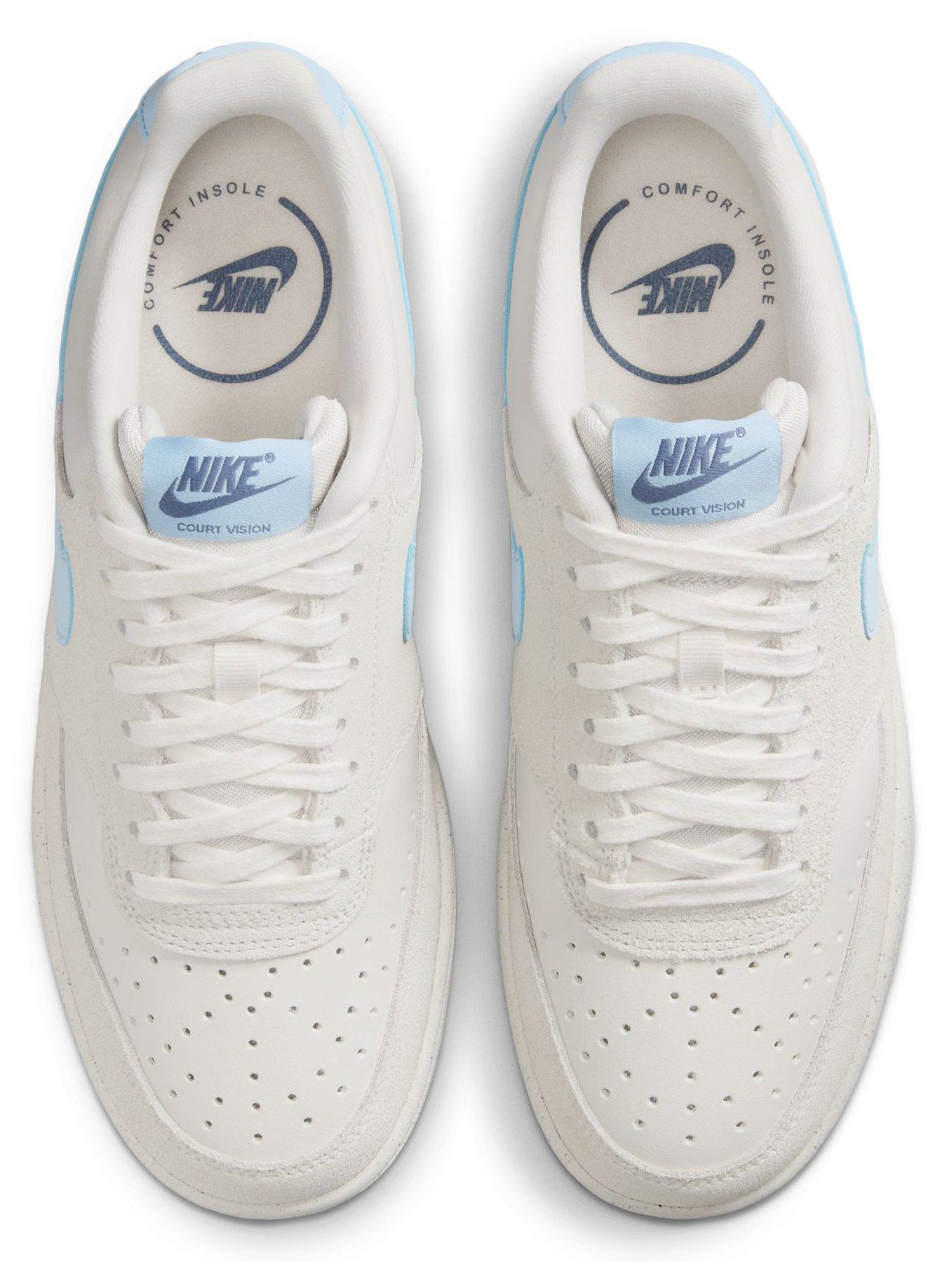 Image 4 of 7 of Nike Women's Court Vision Low Trainers - Off White