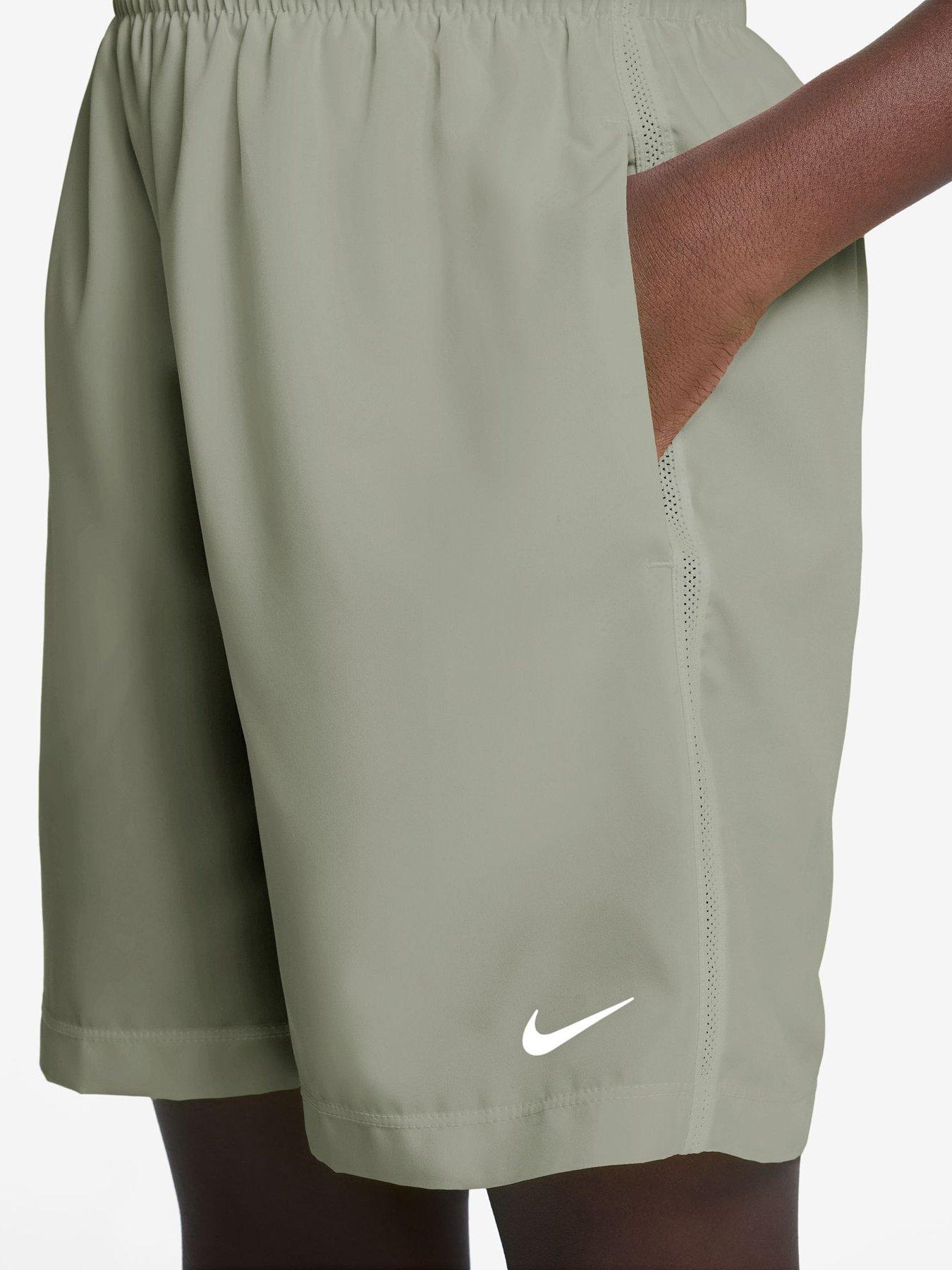 nike-junior-boys-training-dri-fit-woven-shorts-greenback