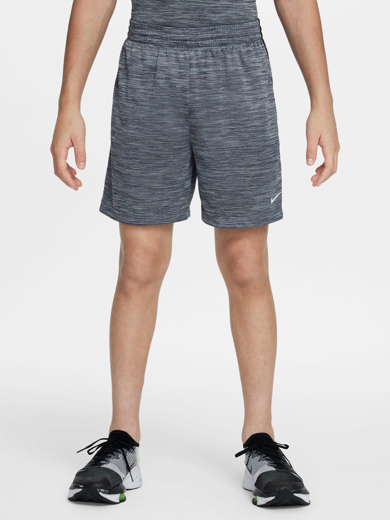 Image 1 of 5 of Nike Junior Boys Training Dri-FIT Shorts - Black