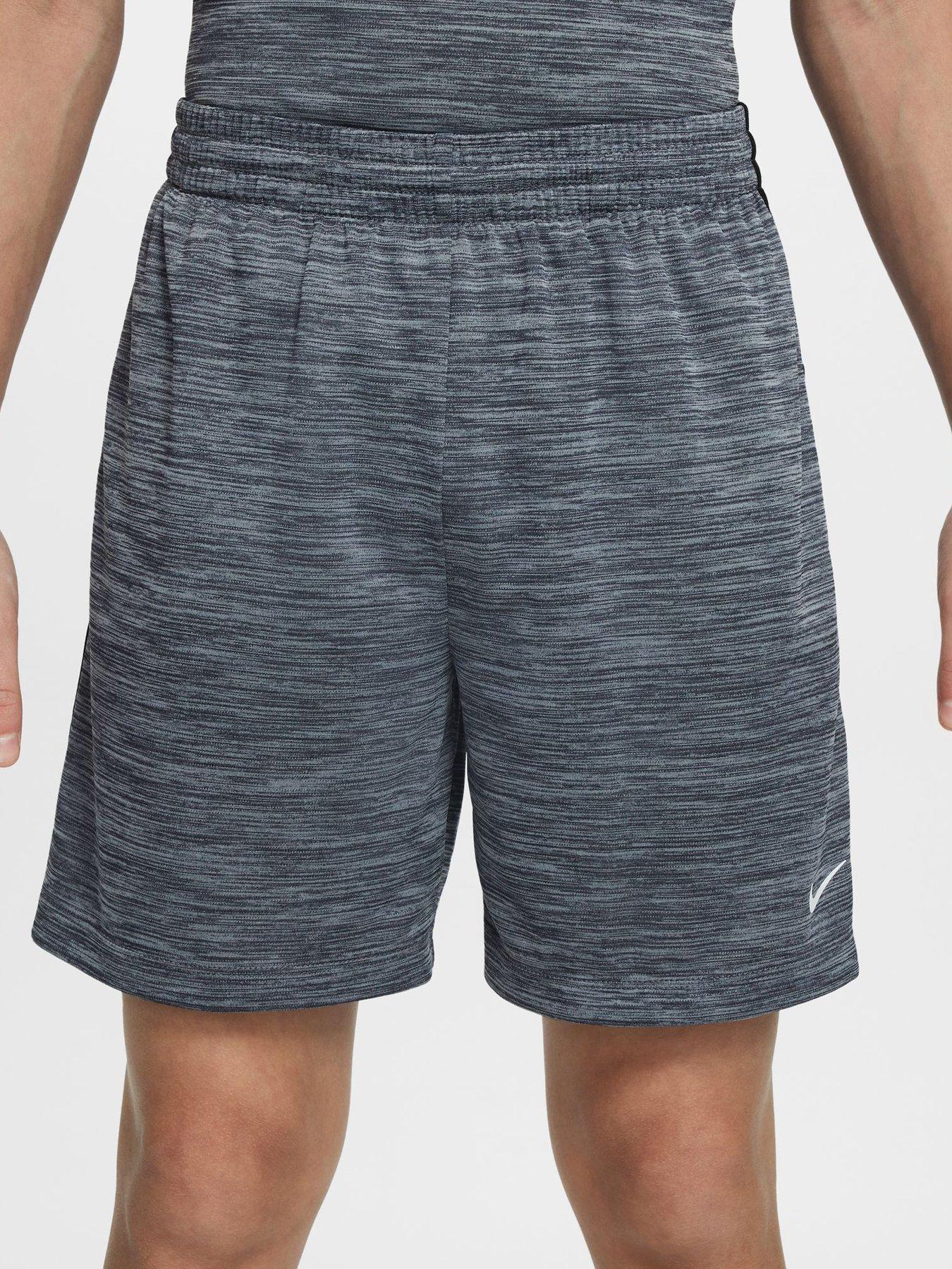Image 2 of 5 of Nike Junior Boys Training Dri-FIT Shorts - Black