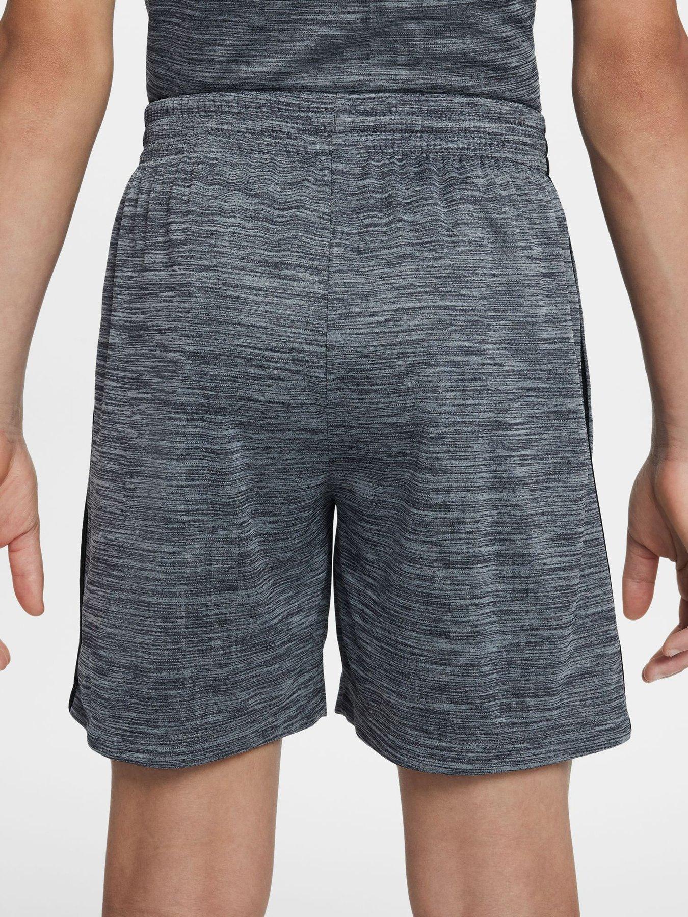 Image 4 of 5 of Nike Junior Boys Training Dri-FIT Shorts - Black