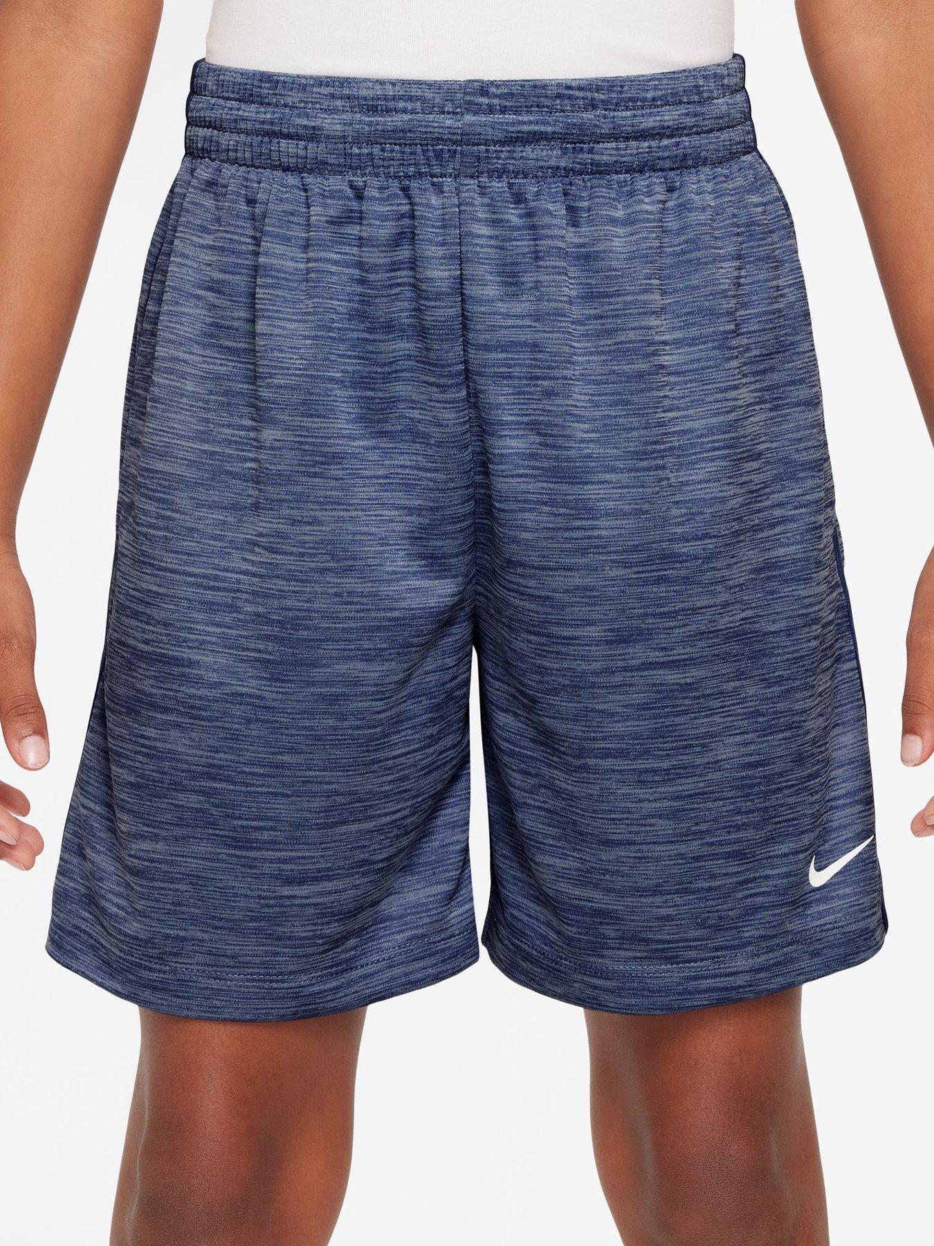 Nike Junior Boys Training Dri-FIT Shorts - Navy